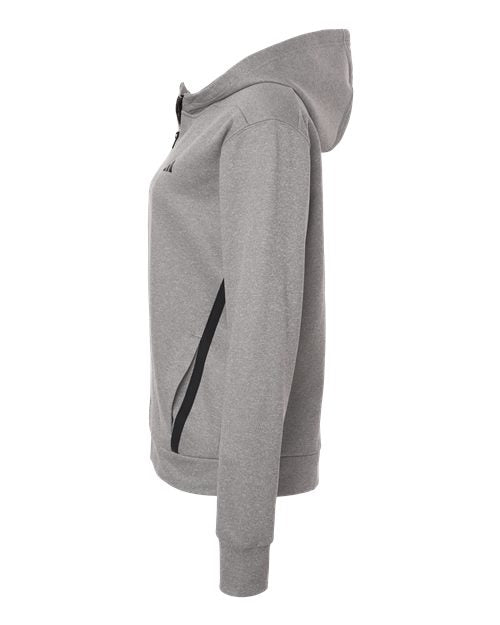 Adidas | Women's Game & Go Fleece Full-Zip Hooded Sweatshirt AT209