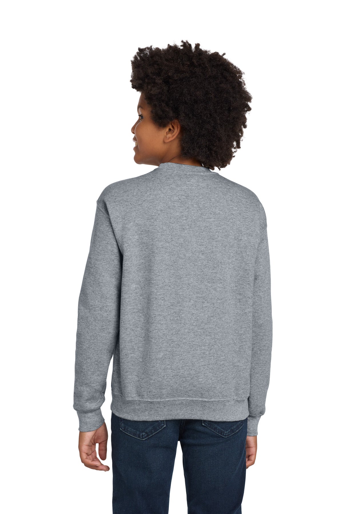 Gildan | Youth Heavy Blend Crewneck Sweatshirt (Greenwood)