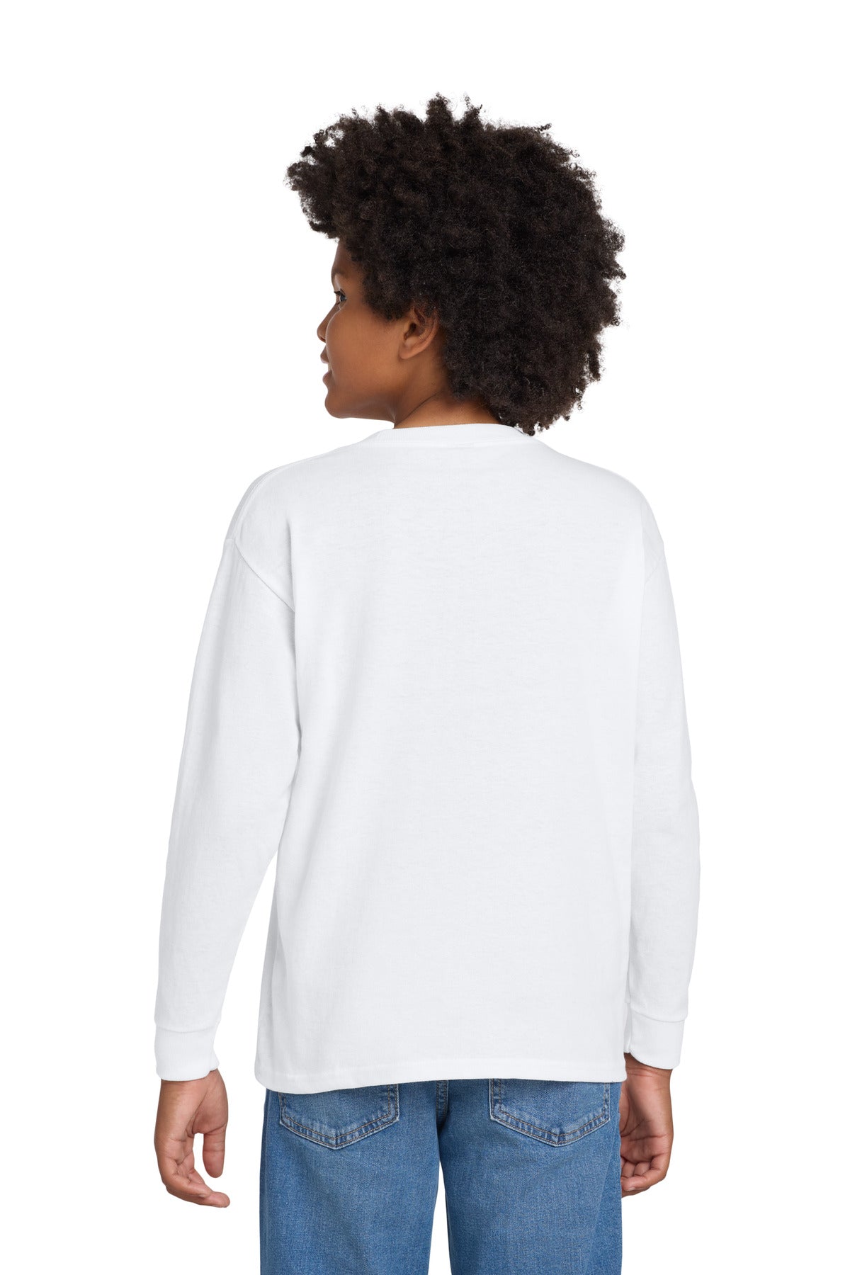 Gildan | Youth Heavy Cotton 100% Cotton Long Sleeve T-Shirt