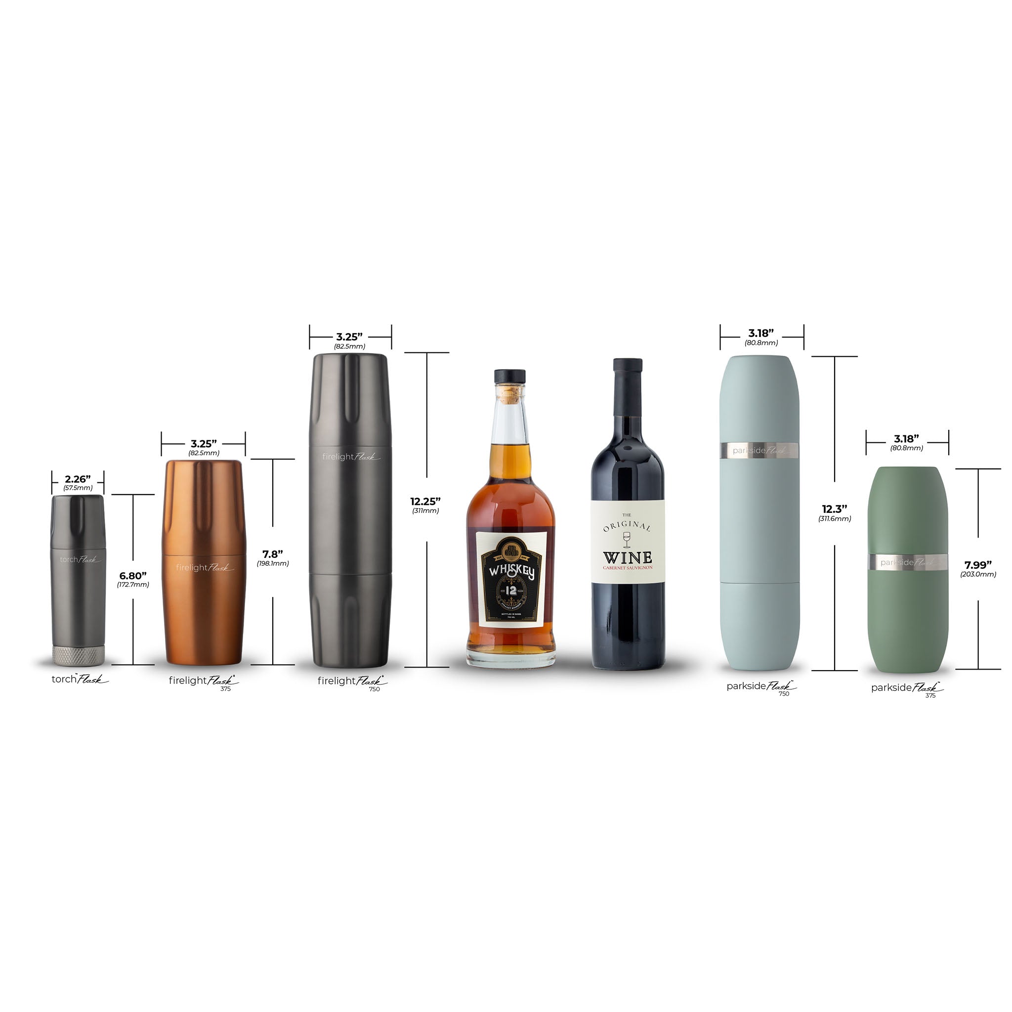 High Camp Flasks | Firelight Flask 750