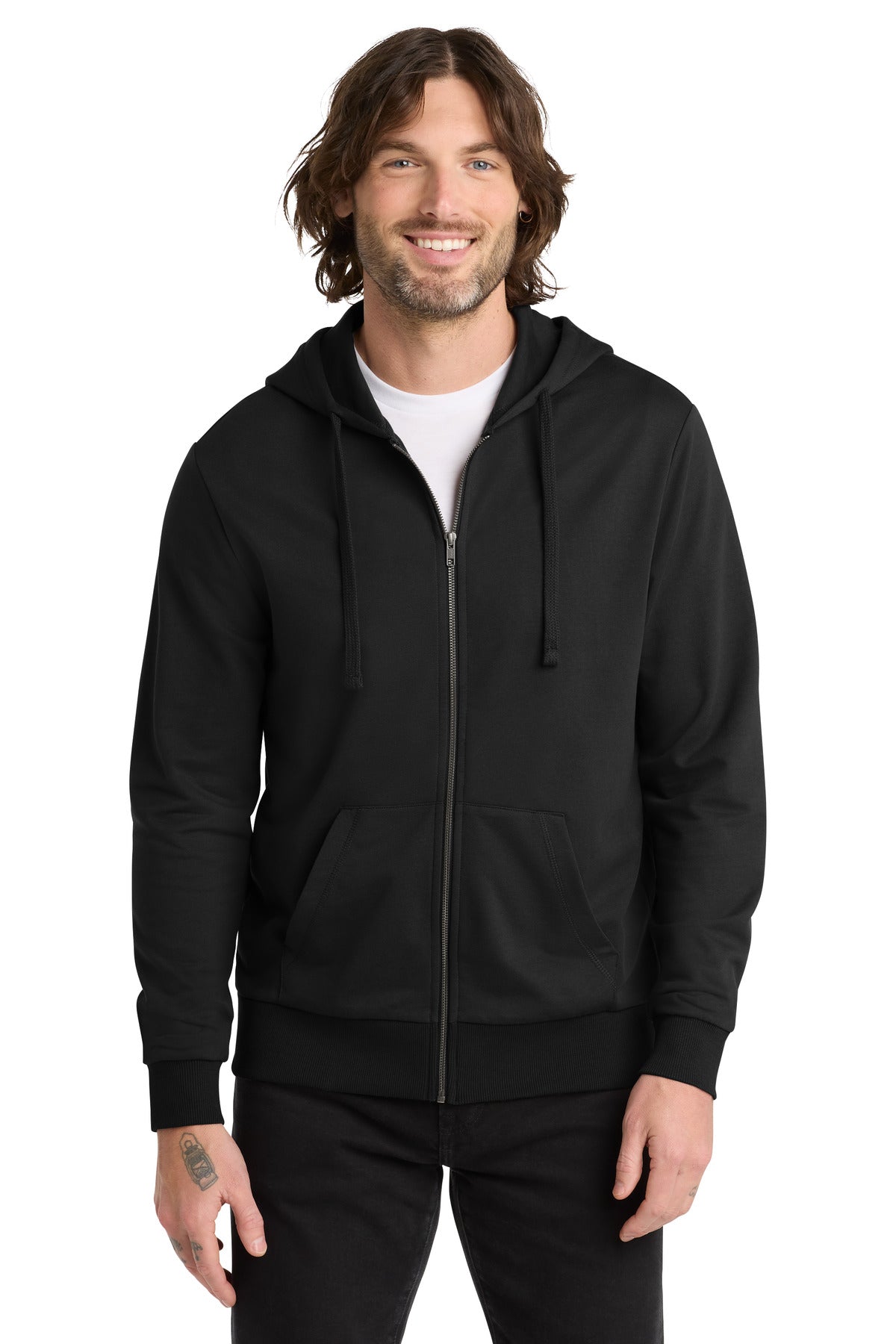 Allmade | Unisex Organic French Terry Full-Zip Hoodie (Greenwood)