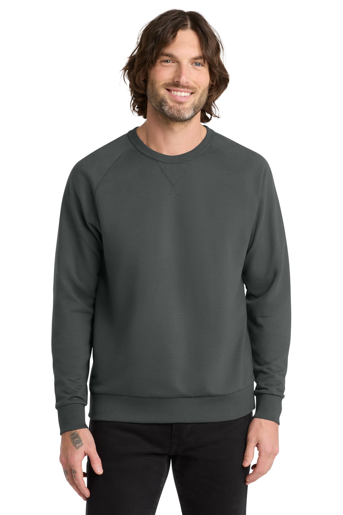 Allmade | Unisex Organic French Terry Crewneck Sweatshirt (Greenwood)