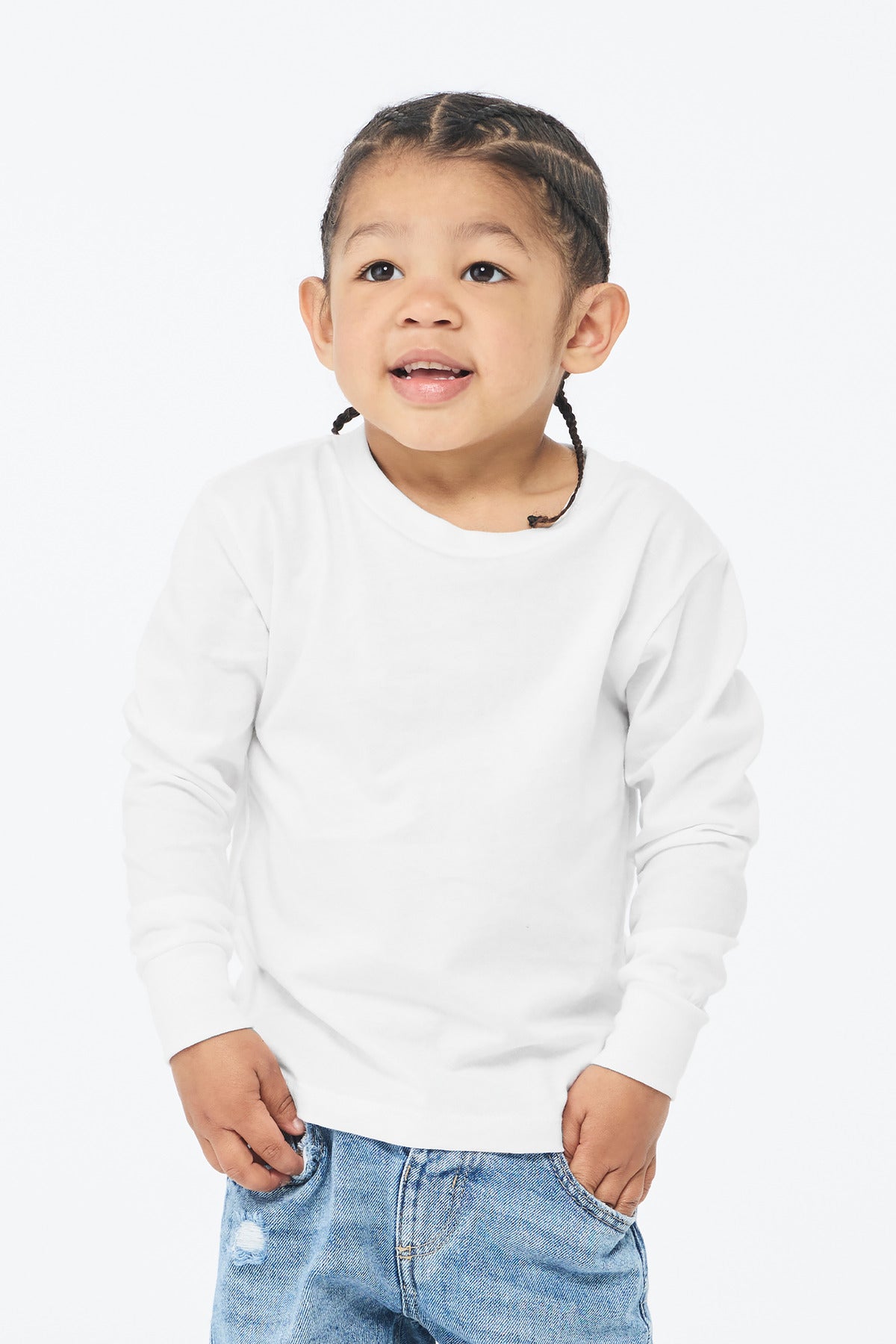 Bella + Canvas | Toddler Jersey Long Sleeve Tee (Greenwood)