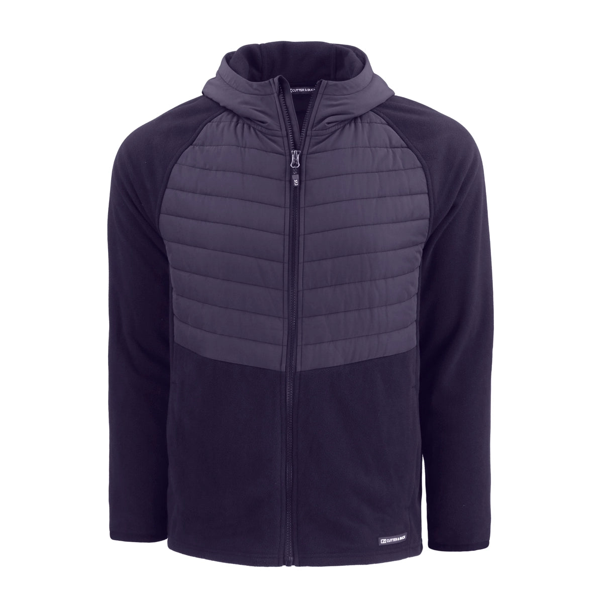 Cutter & Buck | Men's Woodland Epic Versatility Recycled Insulated Fleece Full Zip Jacket