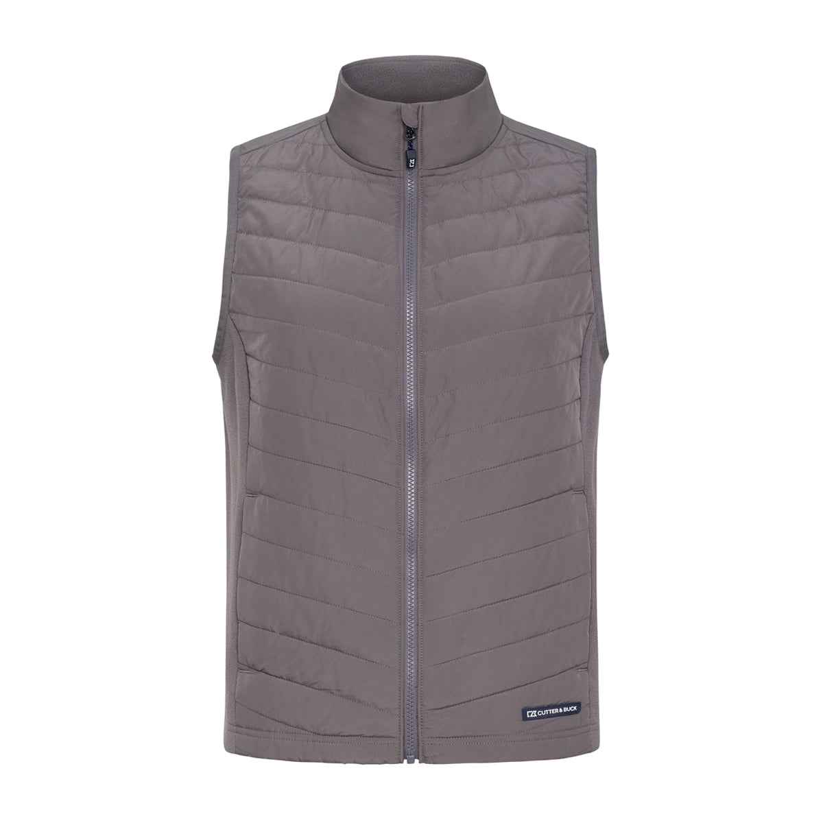 Cutter & Buck | Women's Woodland Epic Versatility Recycled Insulated Hybrid Fleece Full Zip Vest