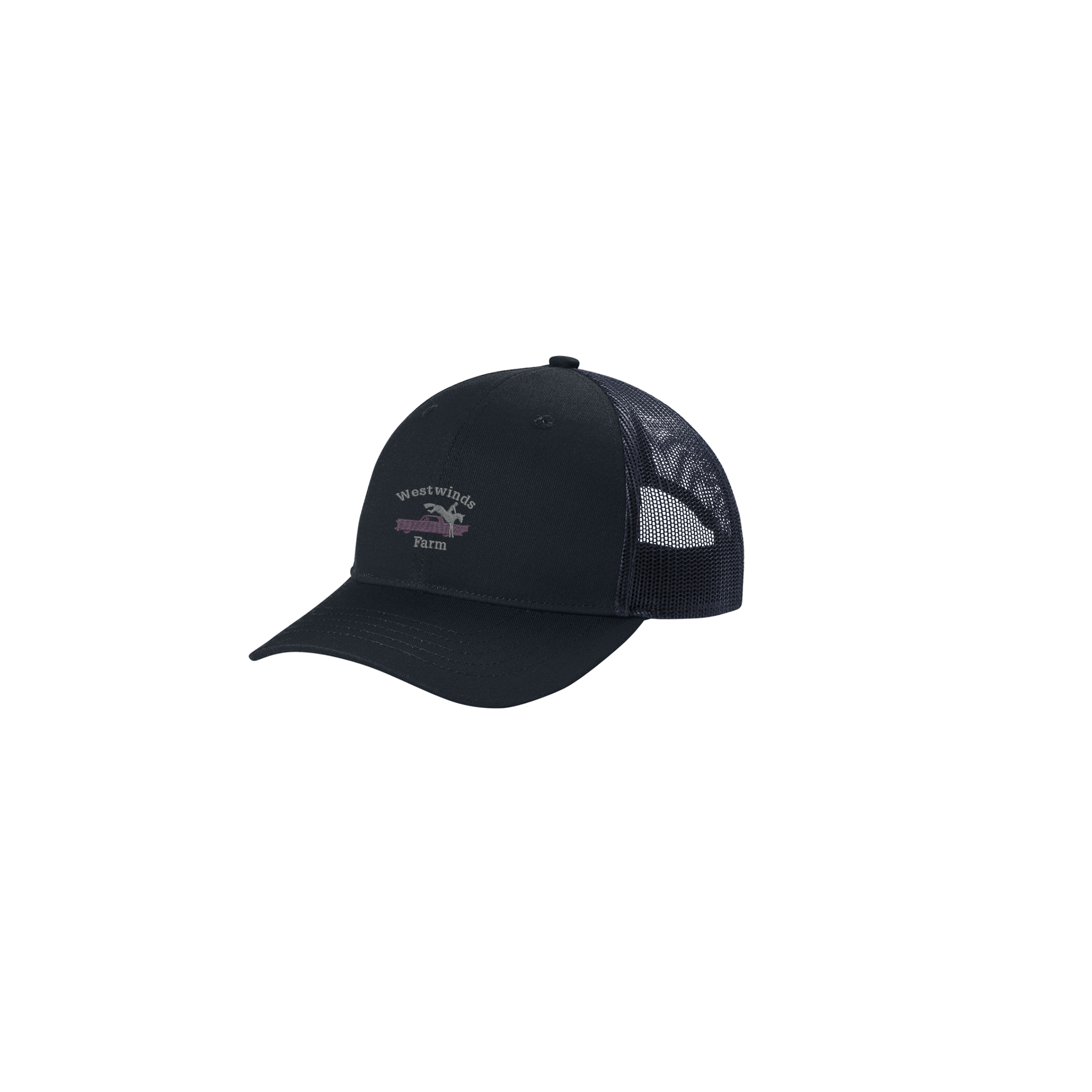 Port Authority® | Youth Snapback Trucker Cap (Westwinds Farm)