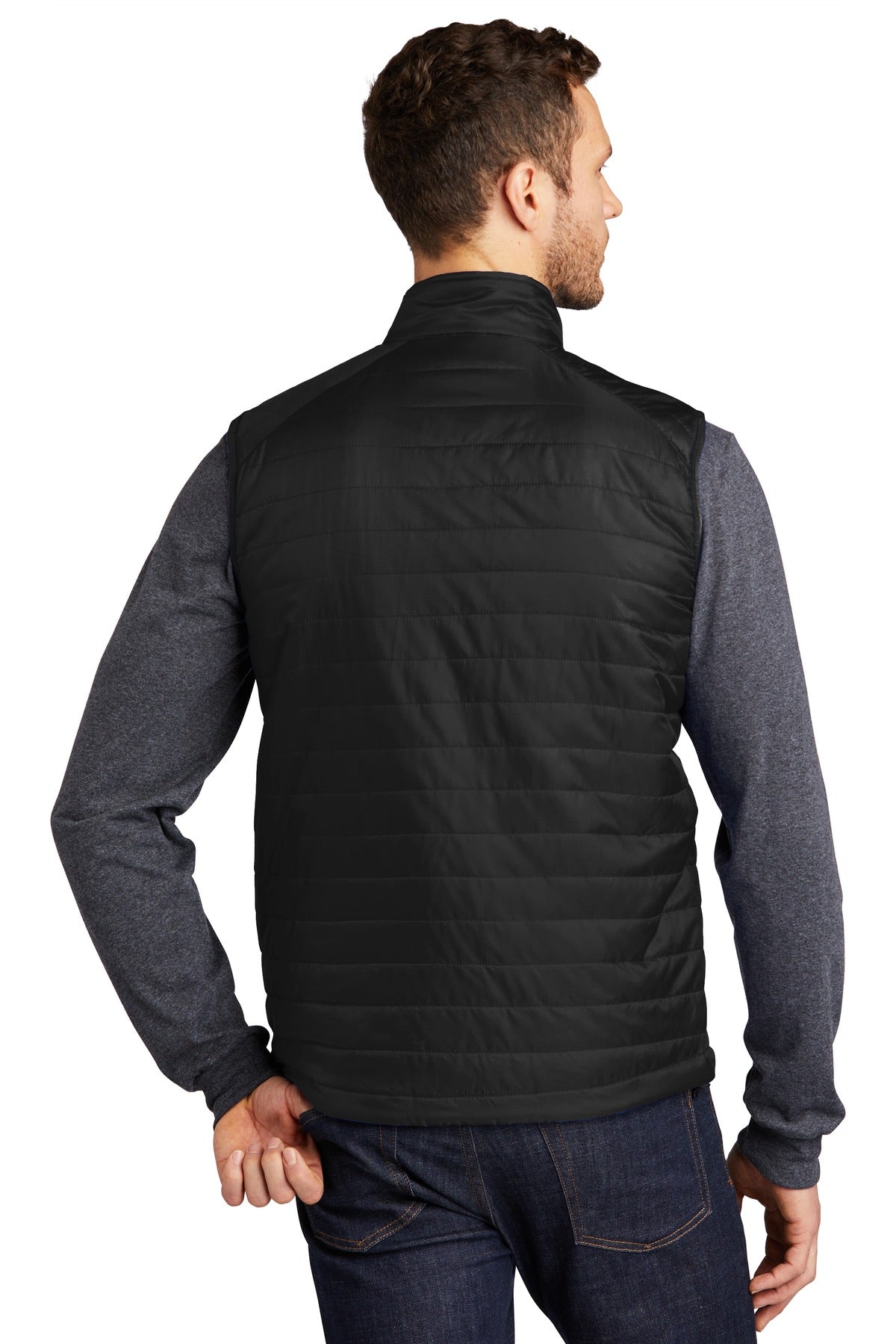 Port Authority | Men's Packable Puffy Vest (Greenwood)
