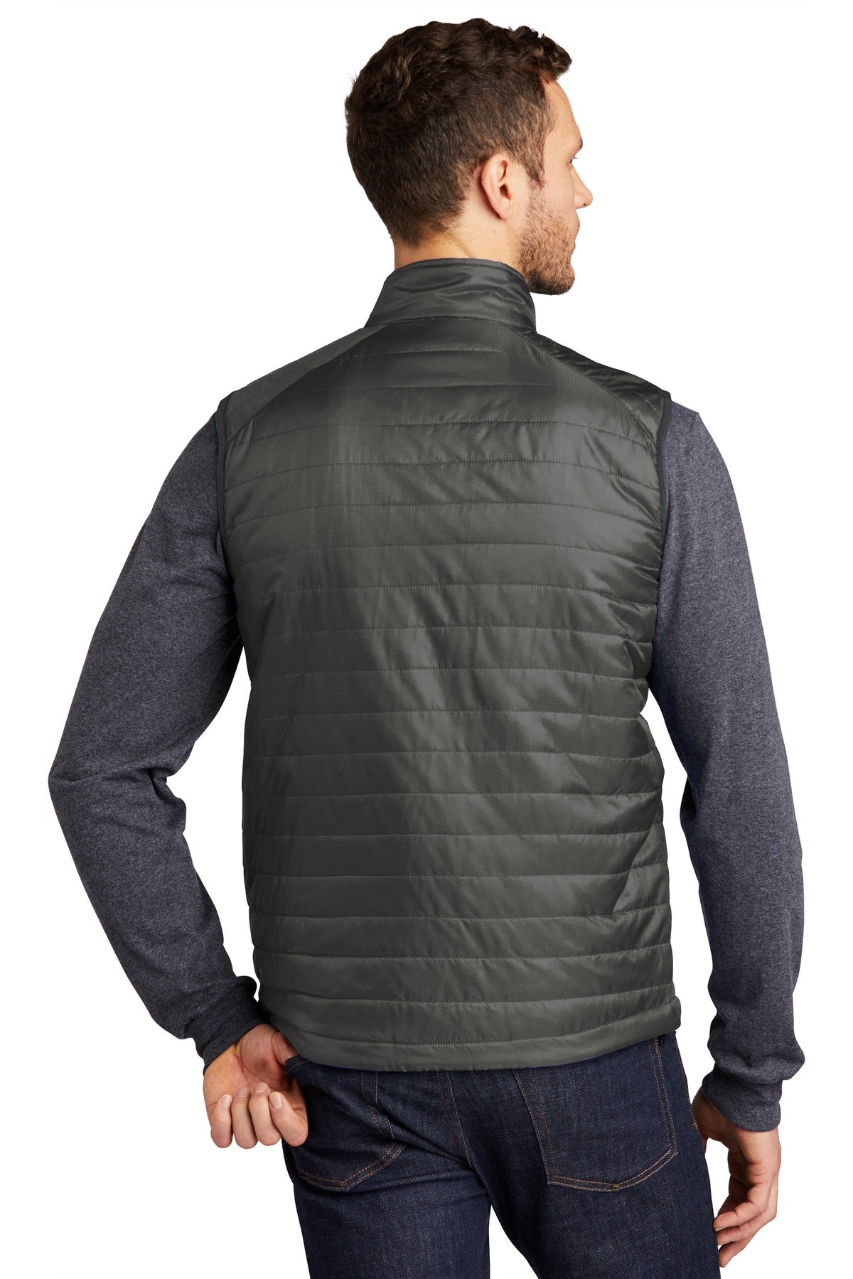 Port Authority | Men's Packable Puffy Vest (Greenwood)