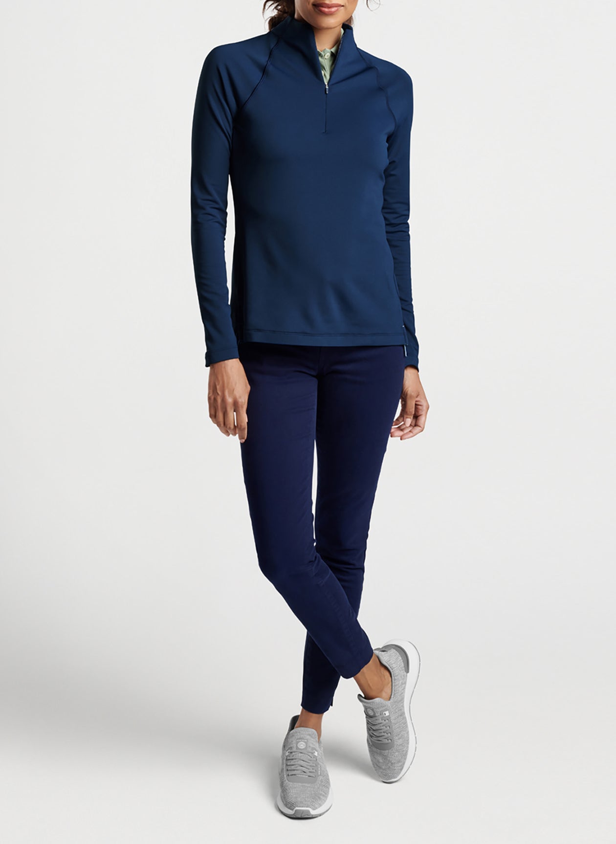 Peter Millar | Women's Raglan Sleeve Perth Layer Quarter-Zip