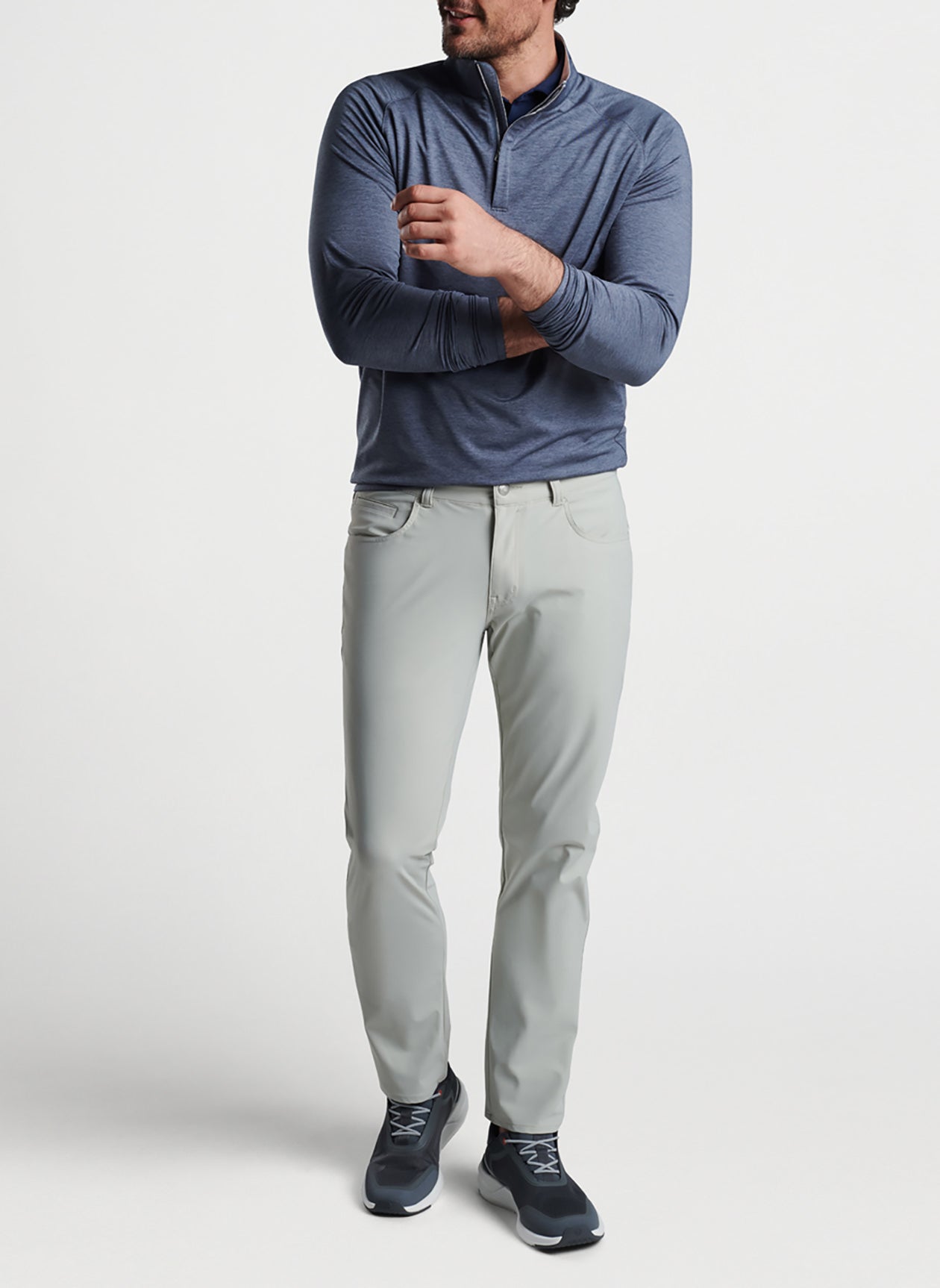Peter Millar | Men's Stealth Performance Quarter-Zip