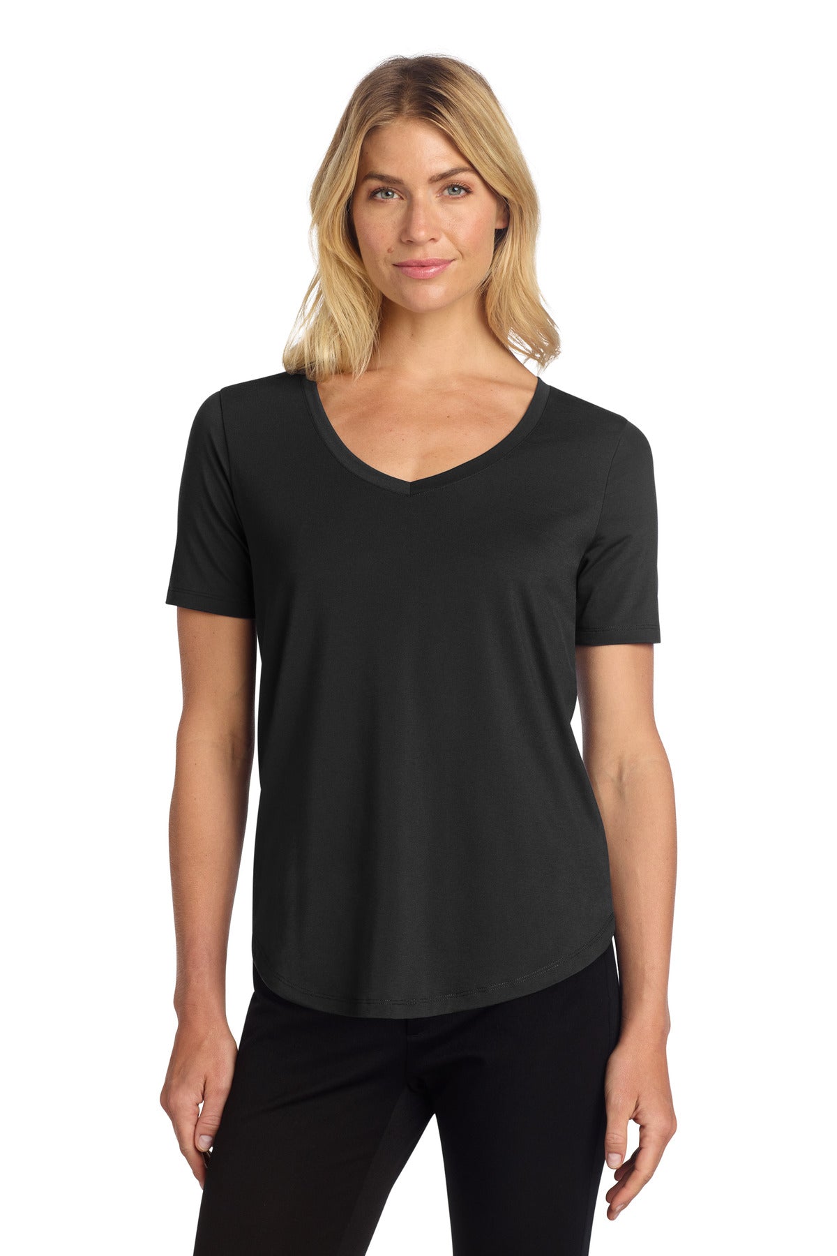 Mercer+Mettle | Women's Stretch Jersey Relaxed Scoop (MAHHC)