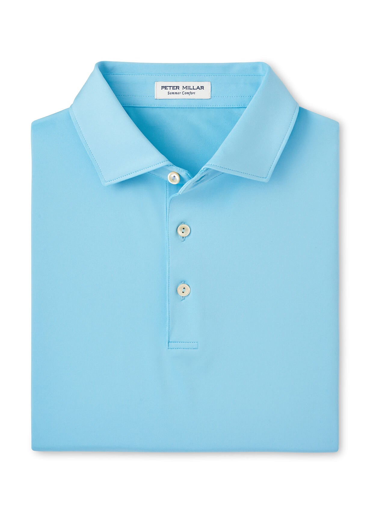 Peter Millar | Men's Solid Performance Polo - Self Collar