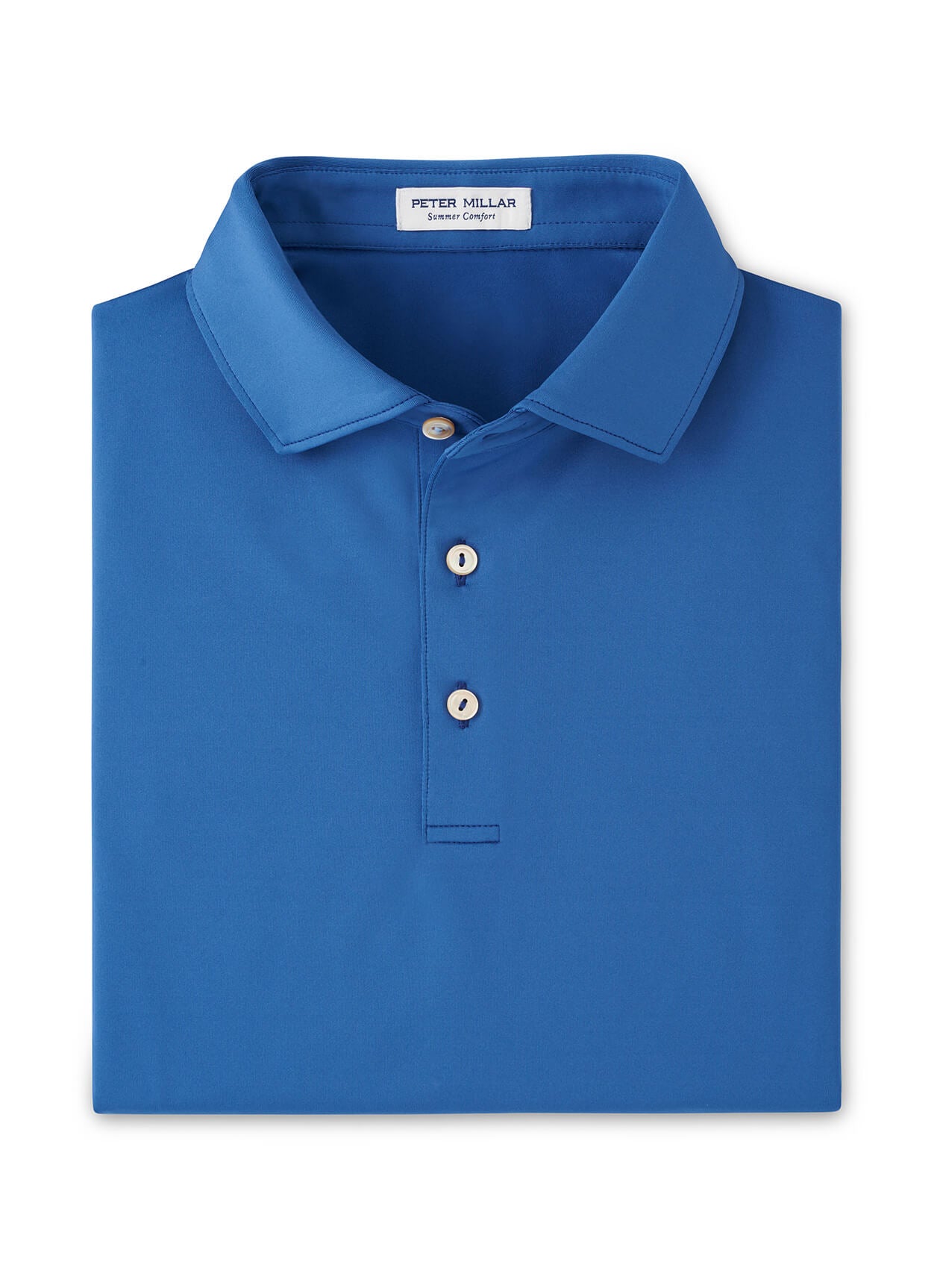 Peter Millar | Men's Solid Performance Polo - Self Collar
