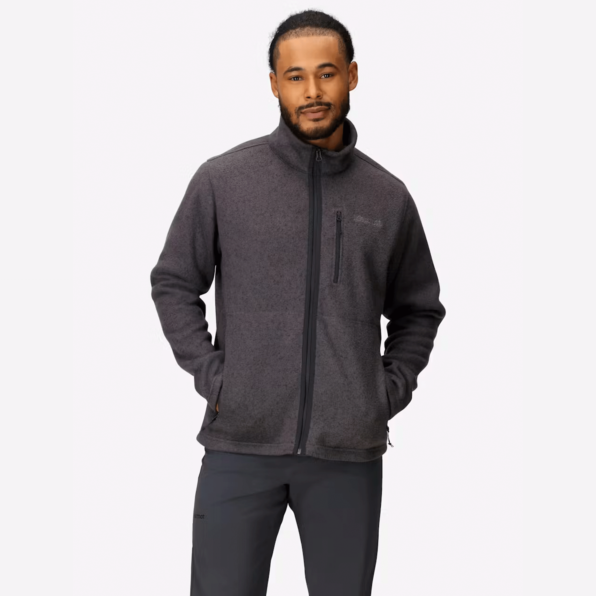 Marmot | Men's Drop Line Sweater Fleece Full-Zip Jacket