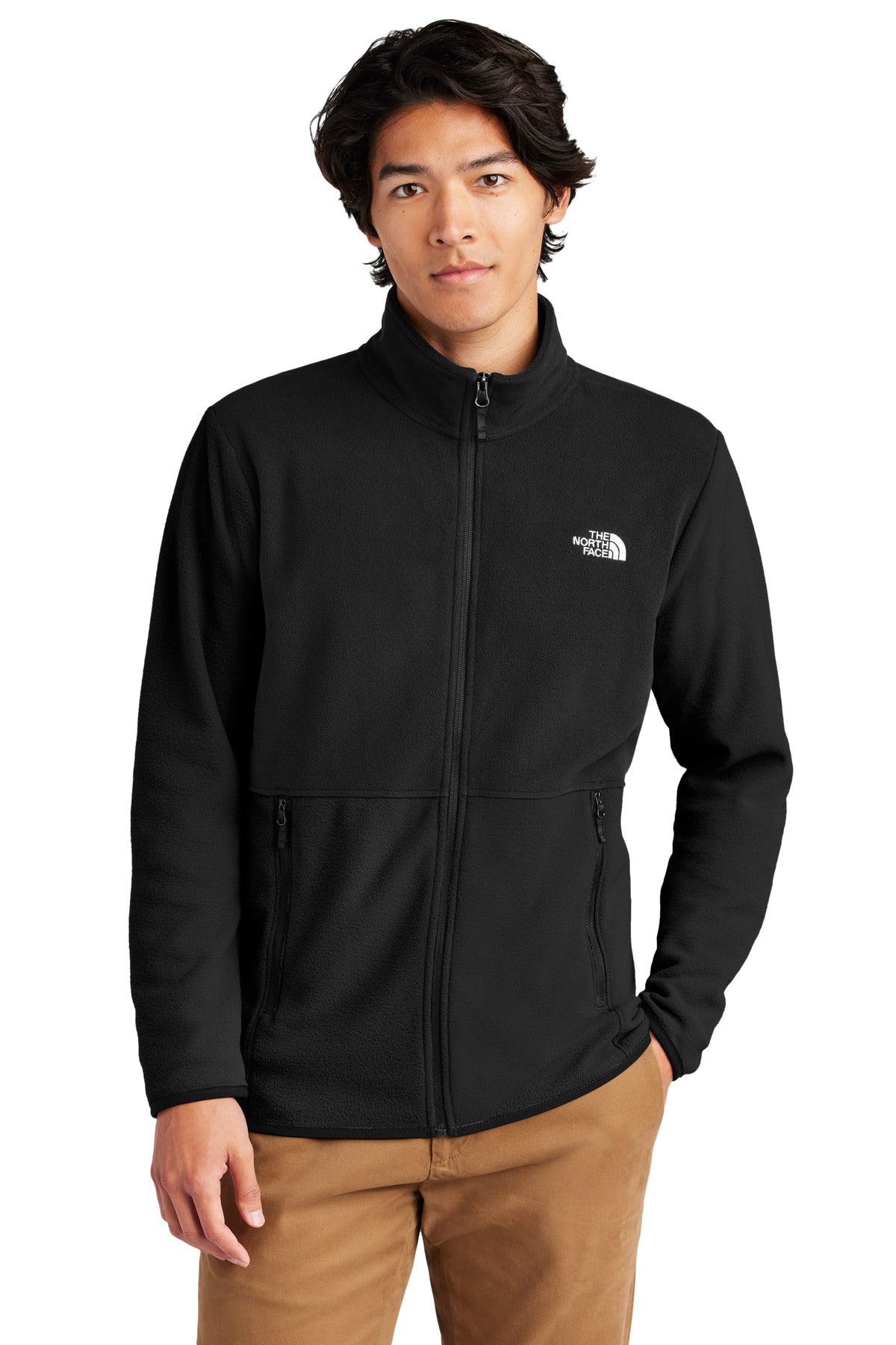 The North Face | Men's Glacier Full-Zip Fleece Jacket (Greenwood)