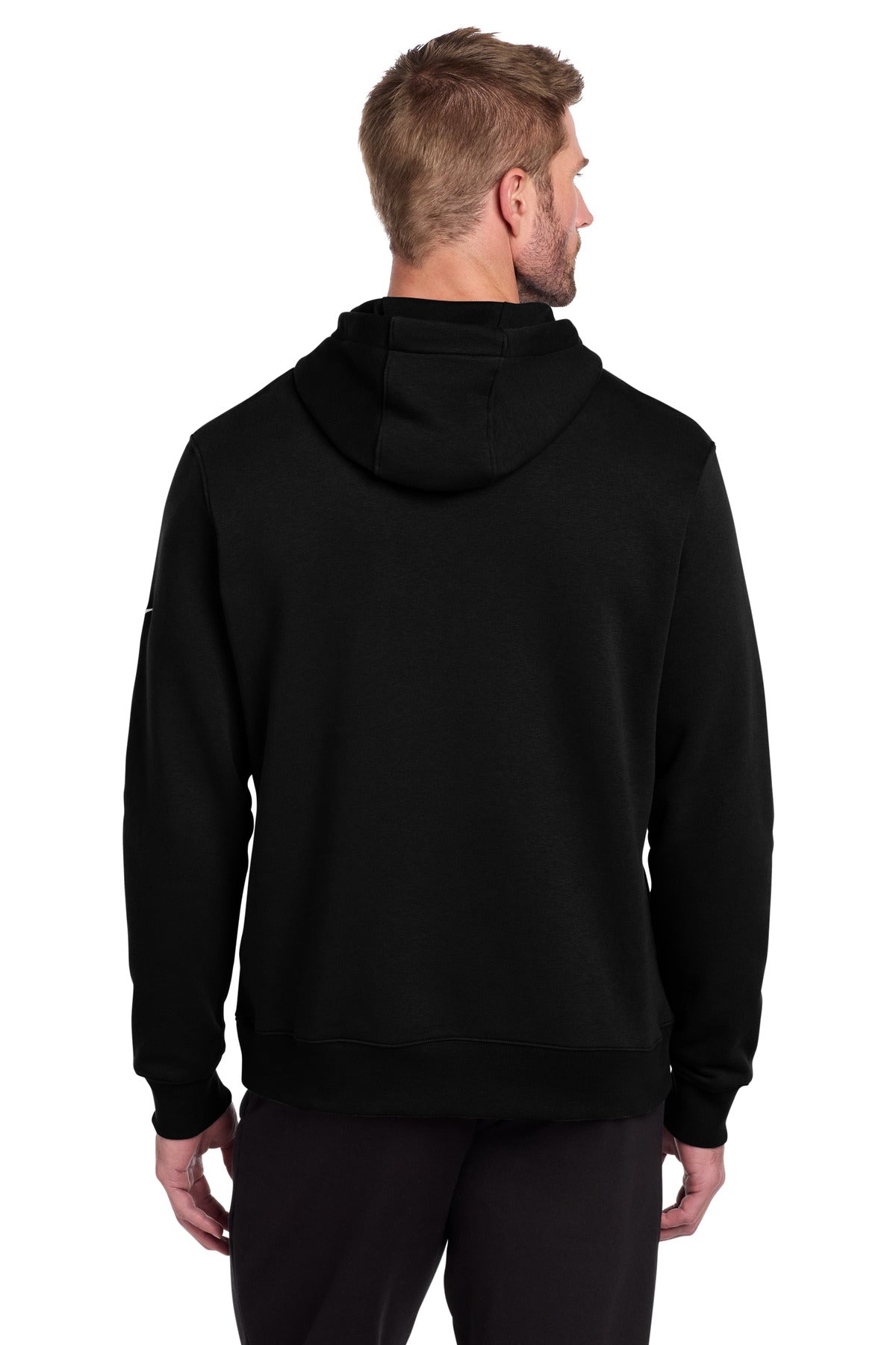 Nike | Men's Club Fleece Sleeve Swoosh Pullover Hoodie (Greenwood)