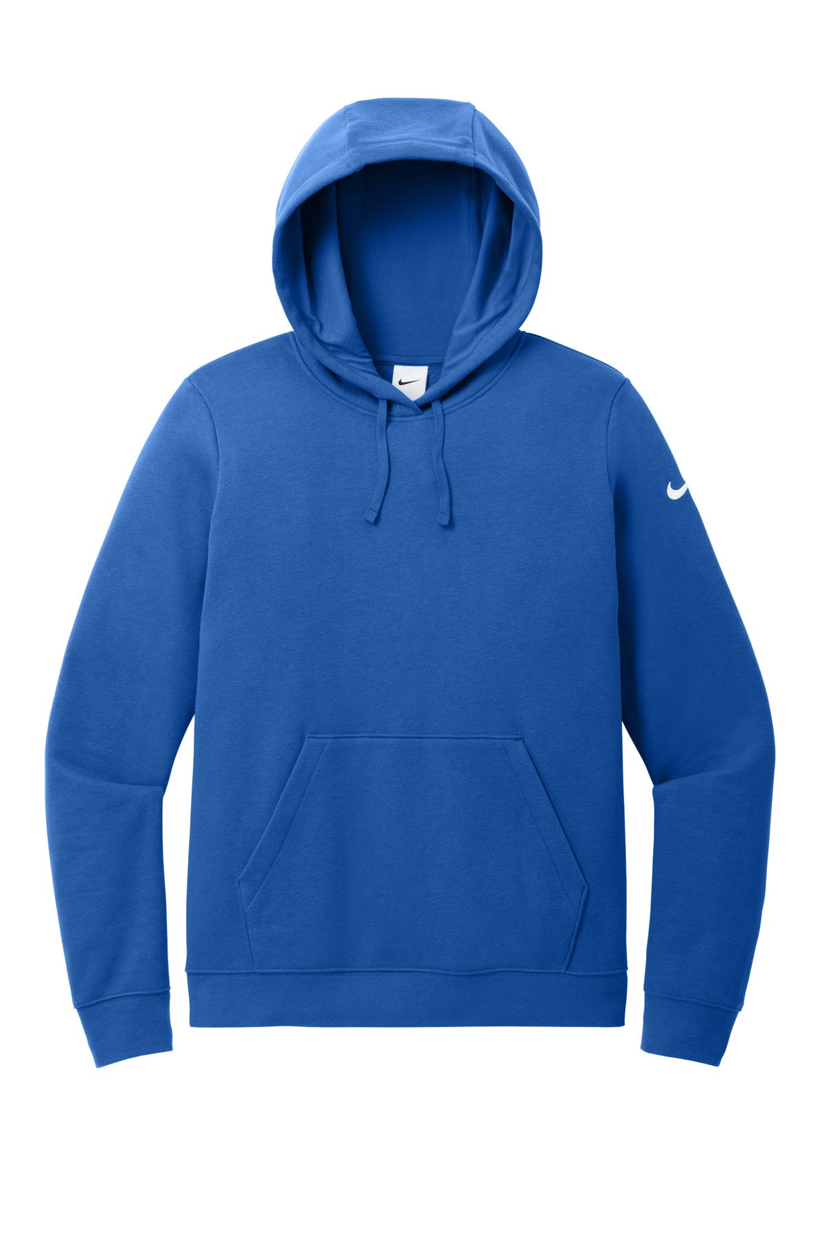 Nike Women's Club Fleece Sleeve Swoosh Pullover Hoodie NKFD9889