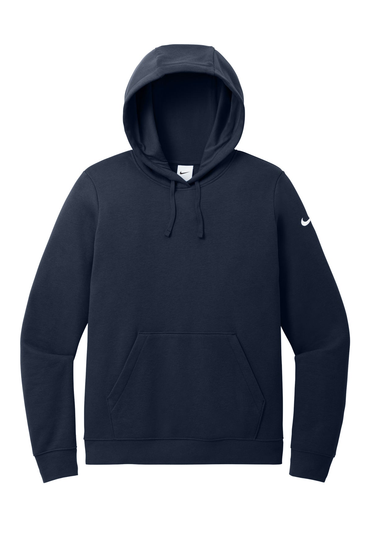 Nike Women's Club Fleece Sleeve Swoosh Pullover Hoodie NKFD9889