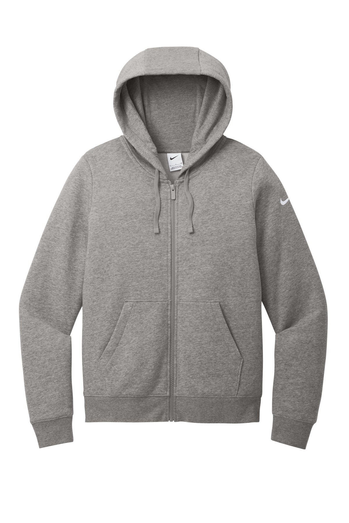 Nike | Women's Club Fleece Sleeve Swoosh Full-Zip Hoodie NKFD9890