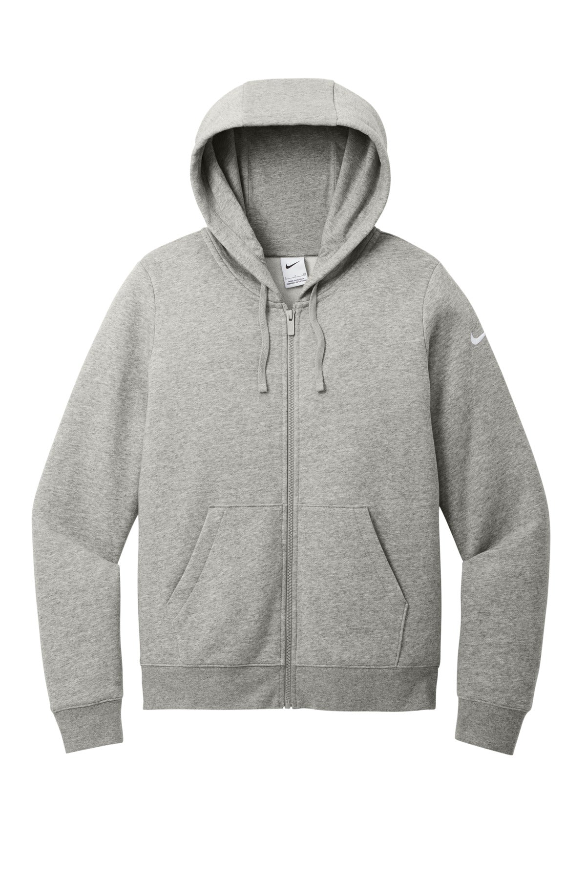 Nike | Women's Club Fleece Sleeve Swoosh Full-Zip Hoodie NKFD9890
