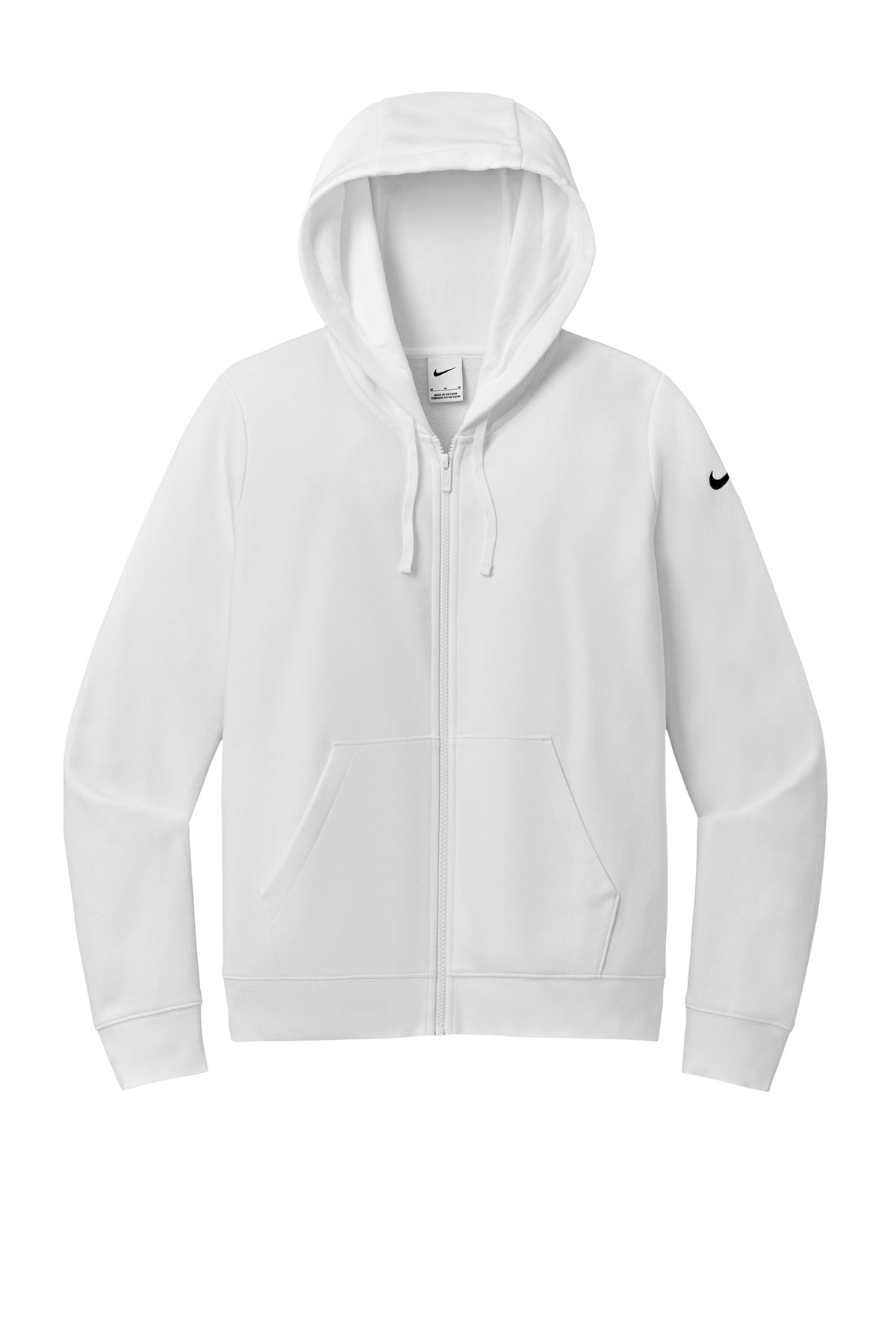 Nike | Women's Club Fleece Sleeve Swoosh Full-Zip Hoodie NKFD9890