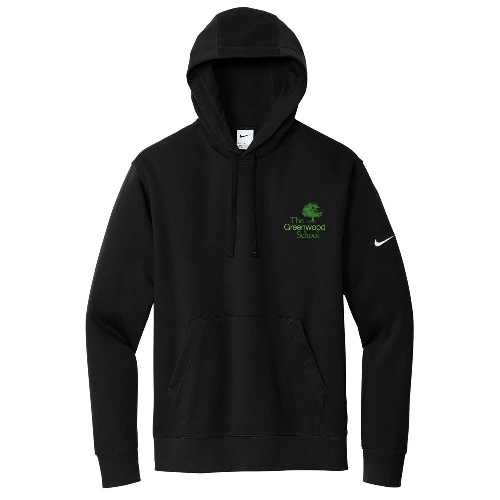 Nike | Men's Club Fleece Sleeve Swoosh Pullover Hoodie (Greenwood)