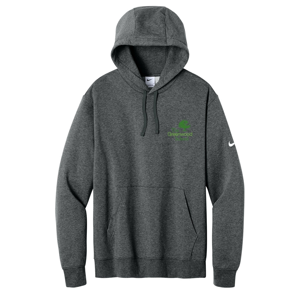 Nike | Men's Club Fleece Sleeve Swoosh Pullover Hoodie (Greenwood)