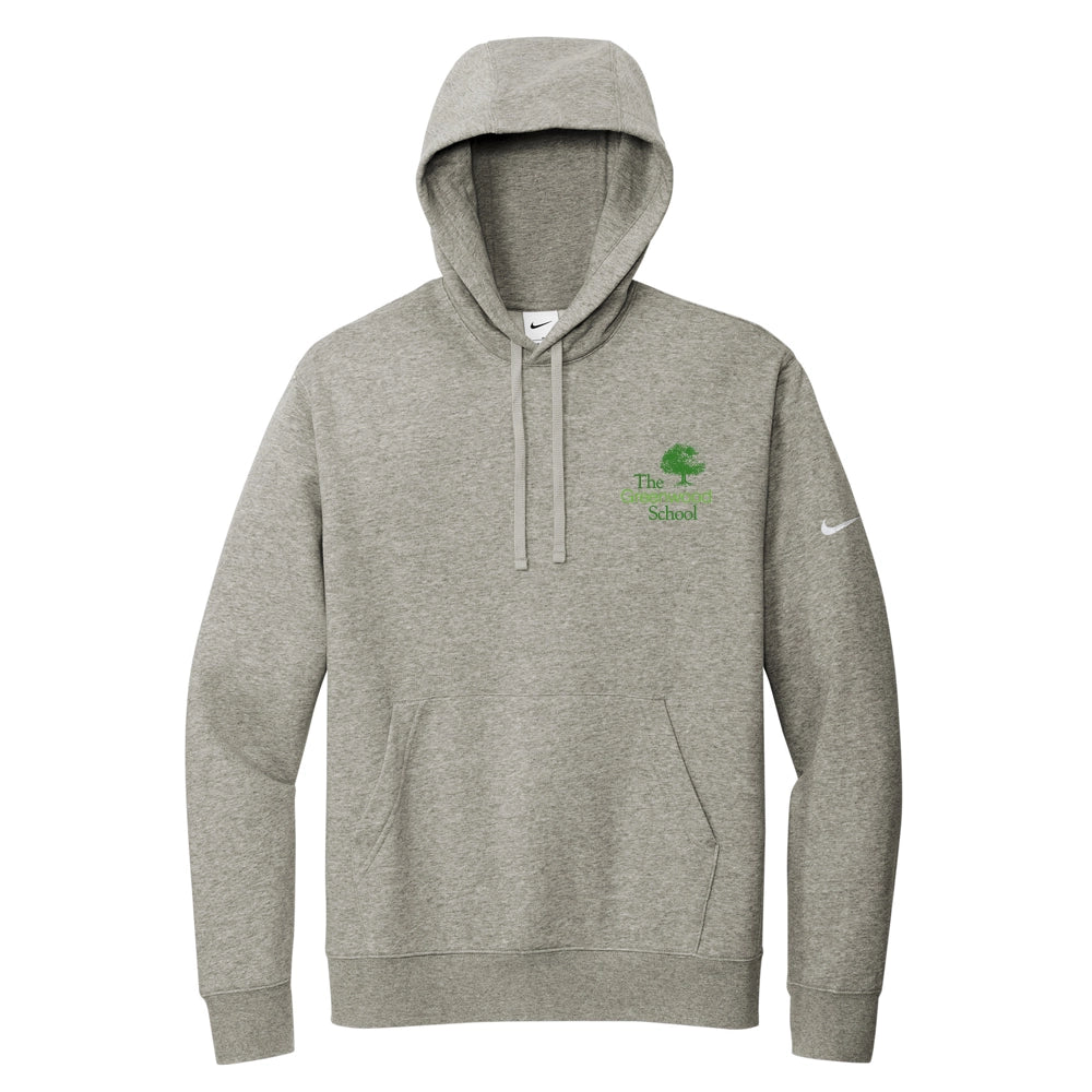 Nike | Men's Club Fleece Sleeve Swoosh Pullover Hoodie (Greenwood)