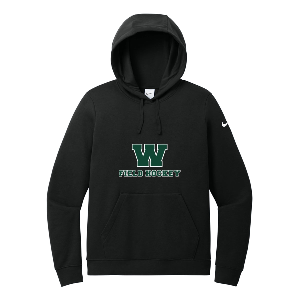 Nike | Women's Club Fleece Sleeve Swoosh Pullover Hoodie (Woodstock)