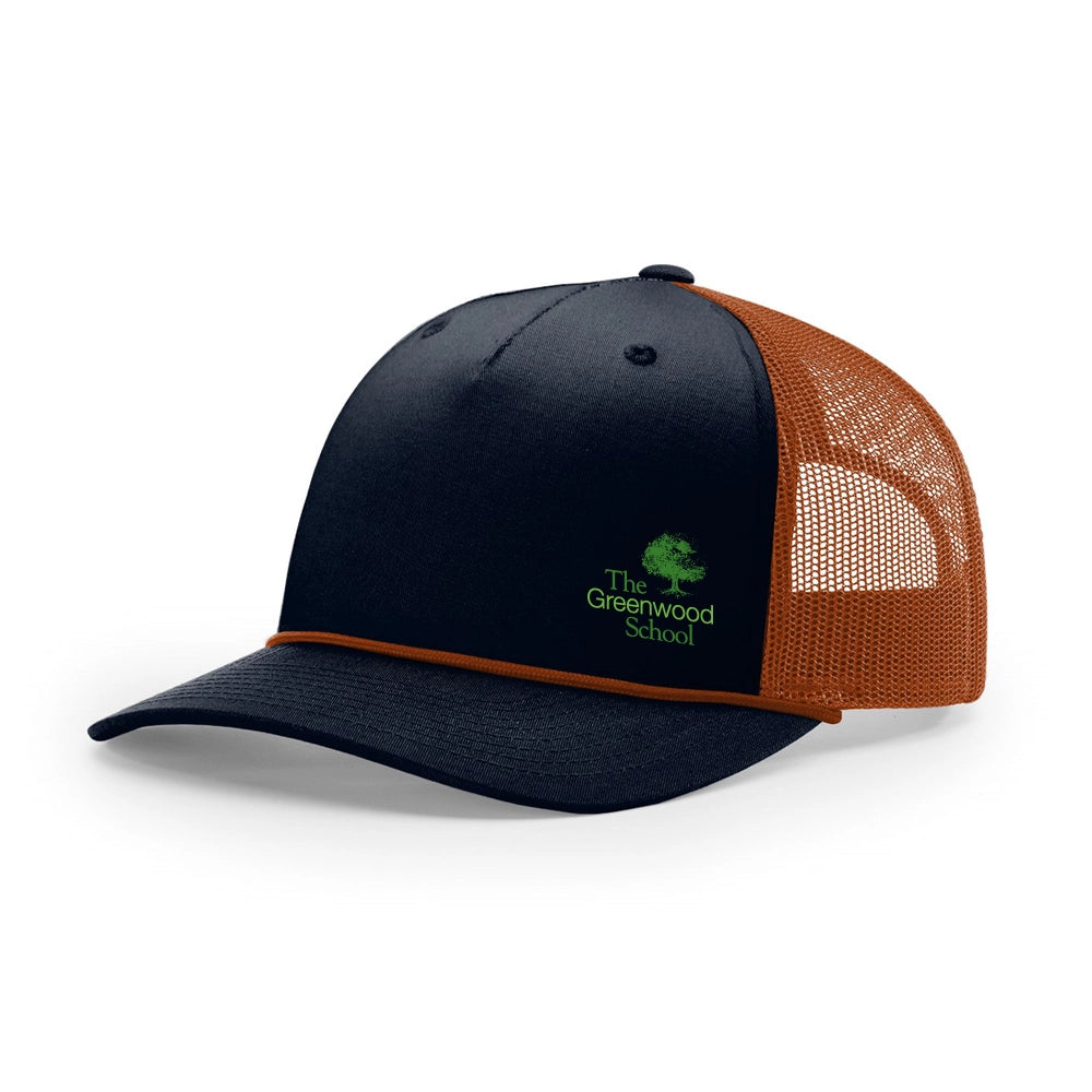 Richardson | Five-Panel Trucker Hat with Rope (Greenwood)