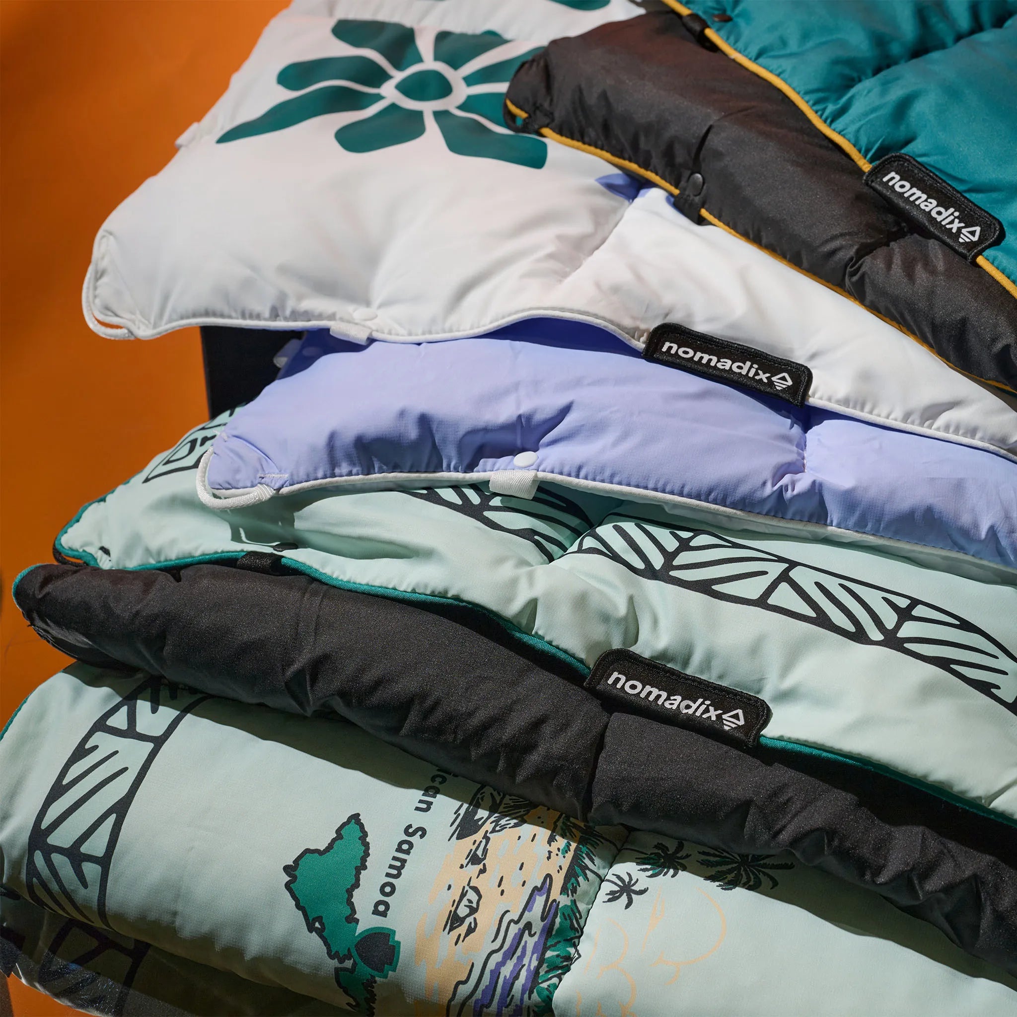 Nomadix | Graphene Puffer Blanket: National Parks and Monuments Map