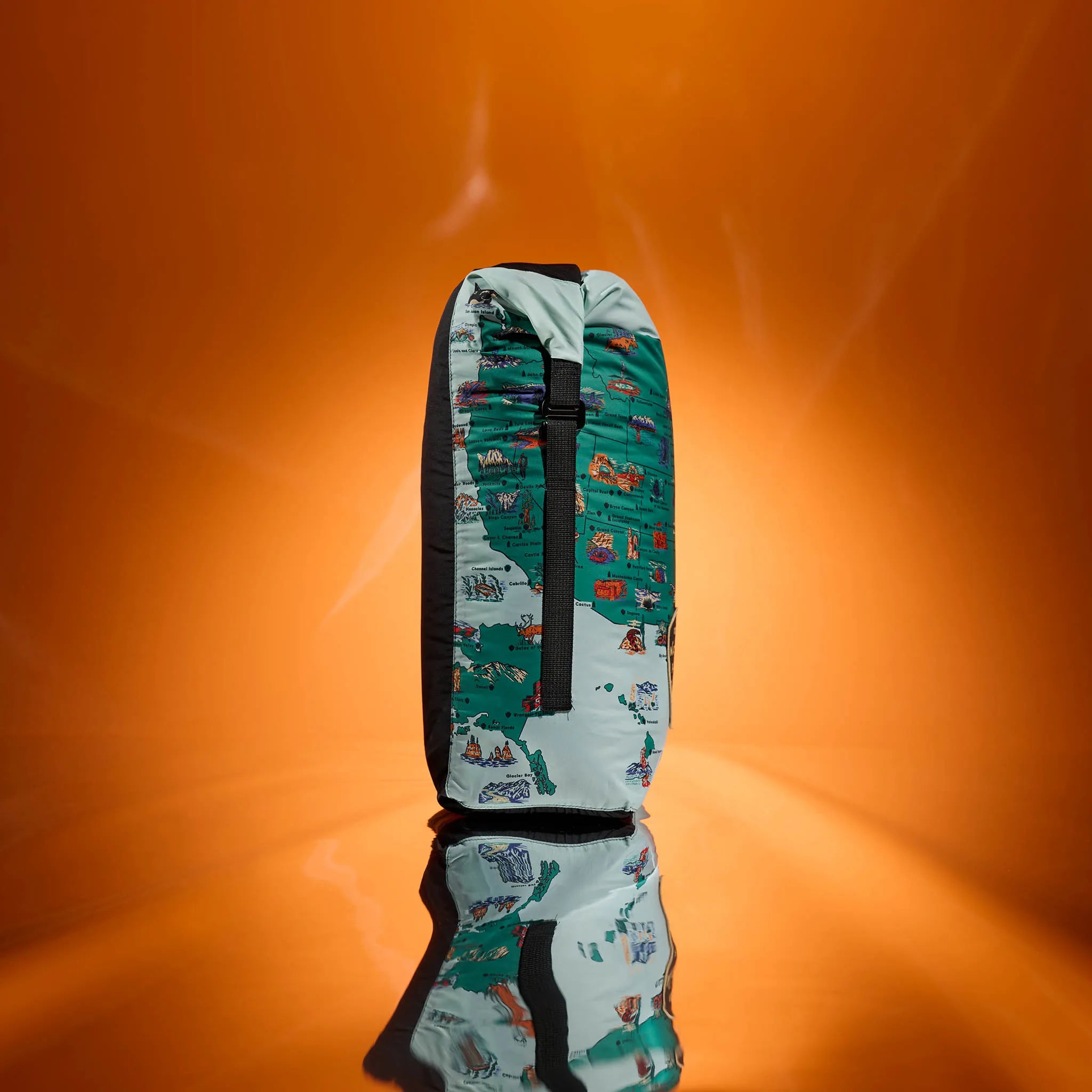 Nomadix | Graphene Puffer Blanket: National Parks and Monuments Map