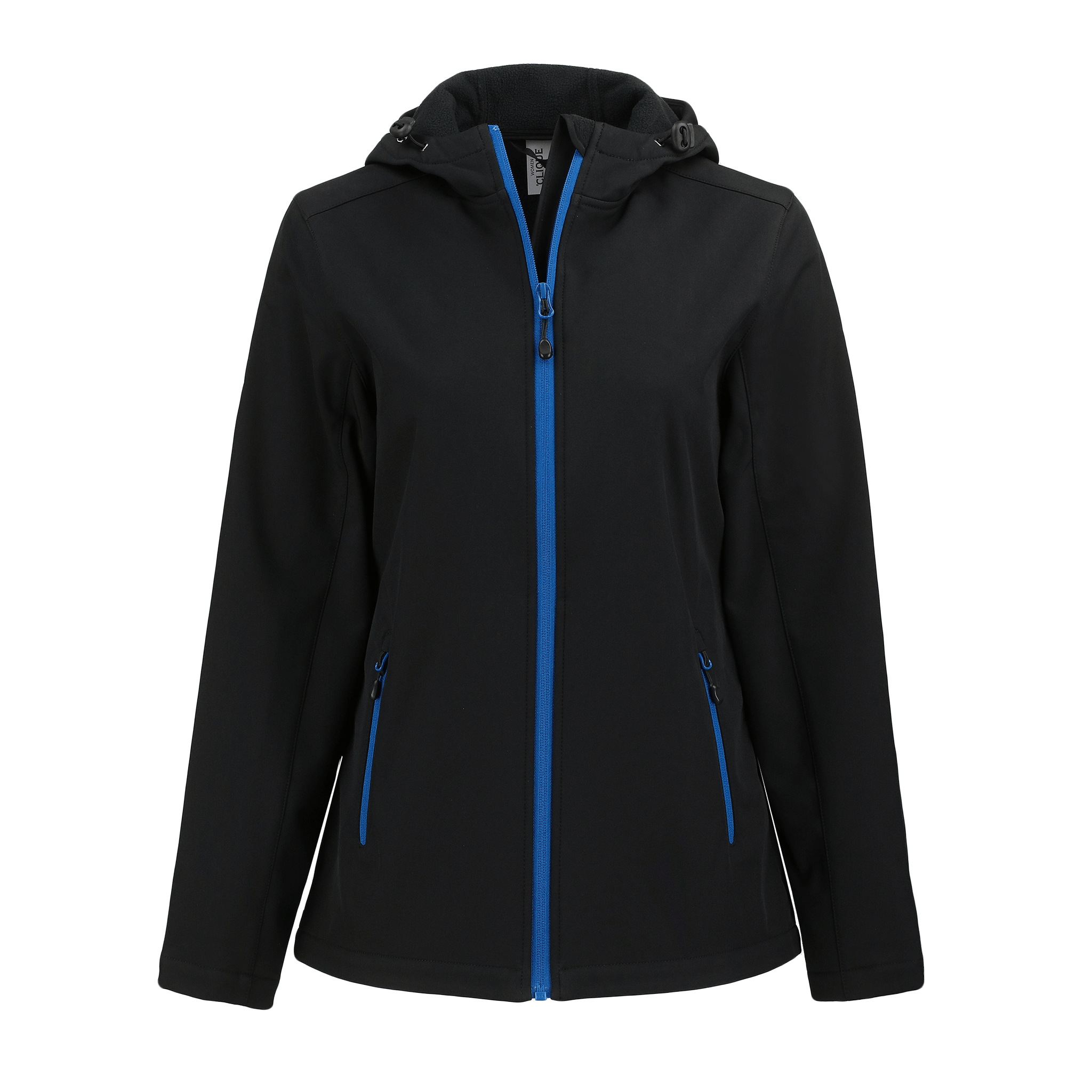 Clique | Women's Clique Tempo Recycled Stretch Softshell Full Zip Hooded Jacket