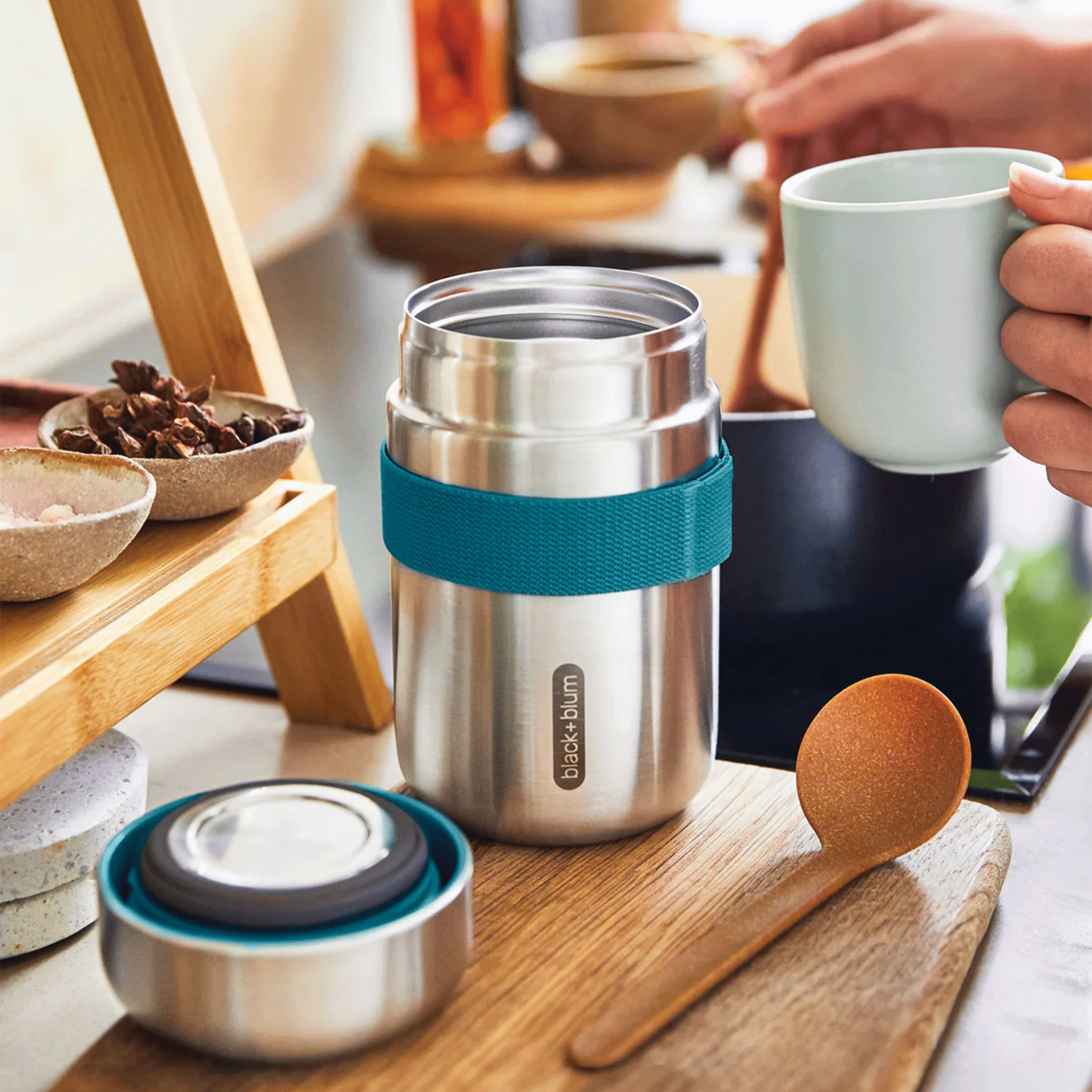 Black+Blum | 13.5oz Food Insulated Flask