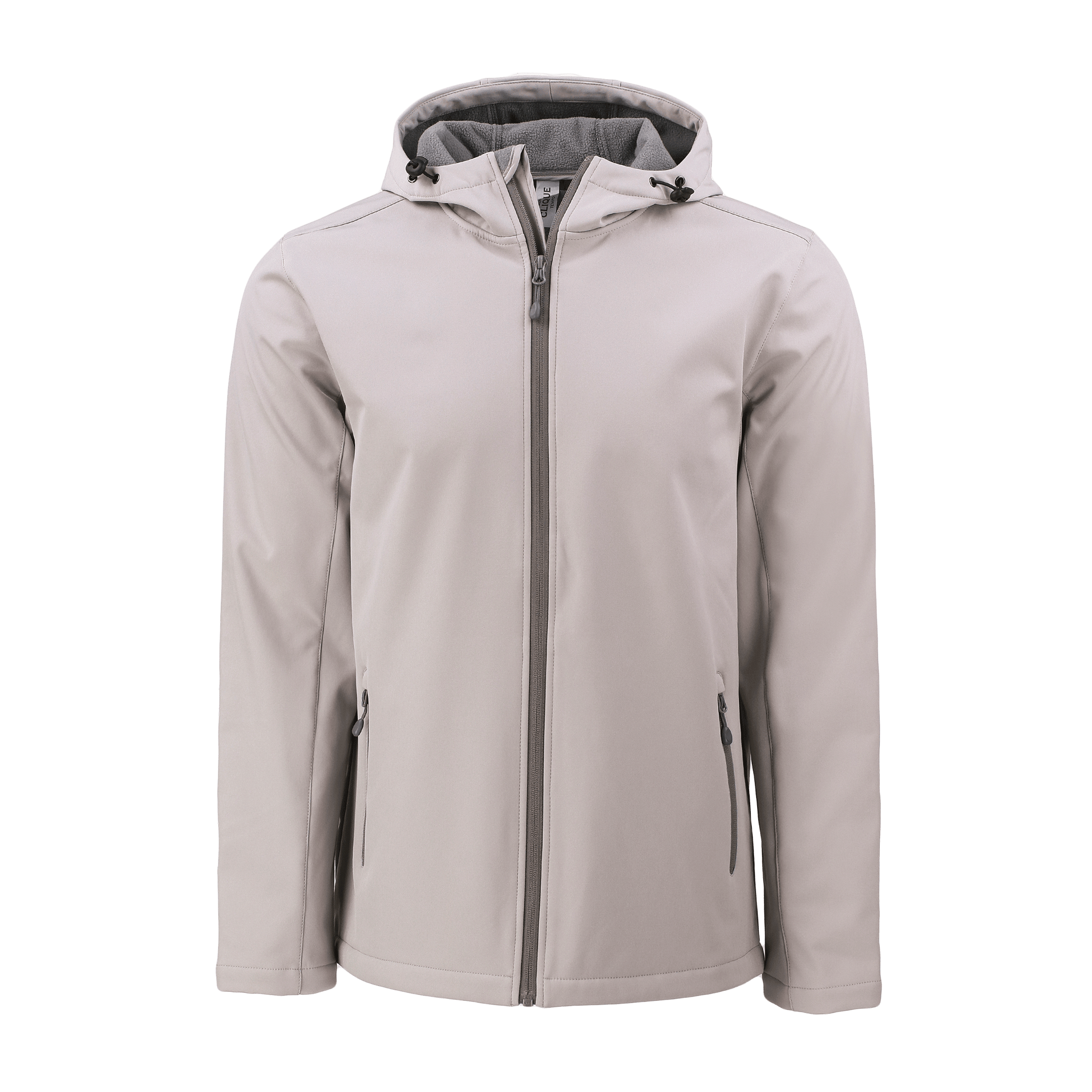 Clique | Men's Clique Tempo Recycled Stretch Softshell Full Zip Hooded Jacket