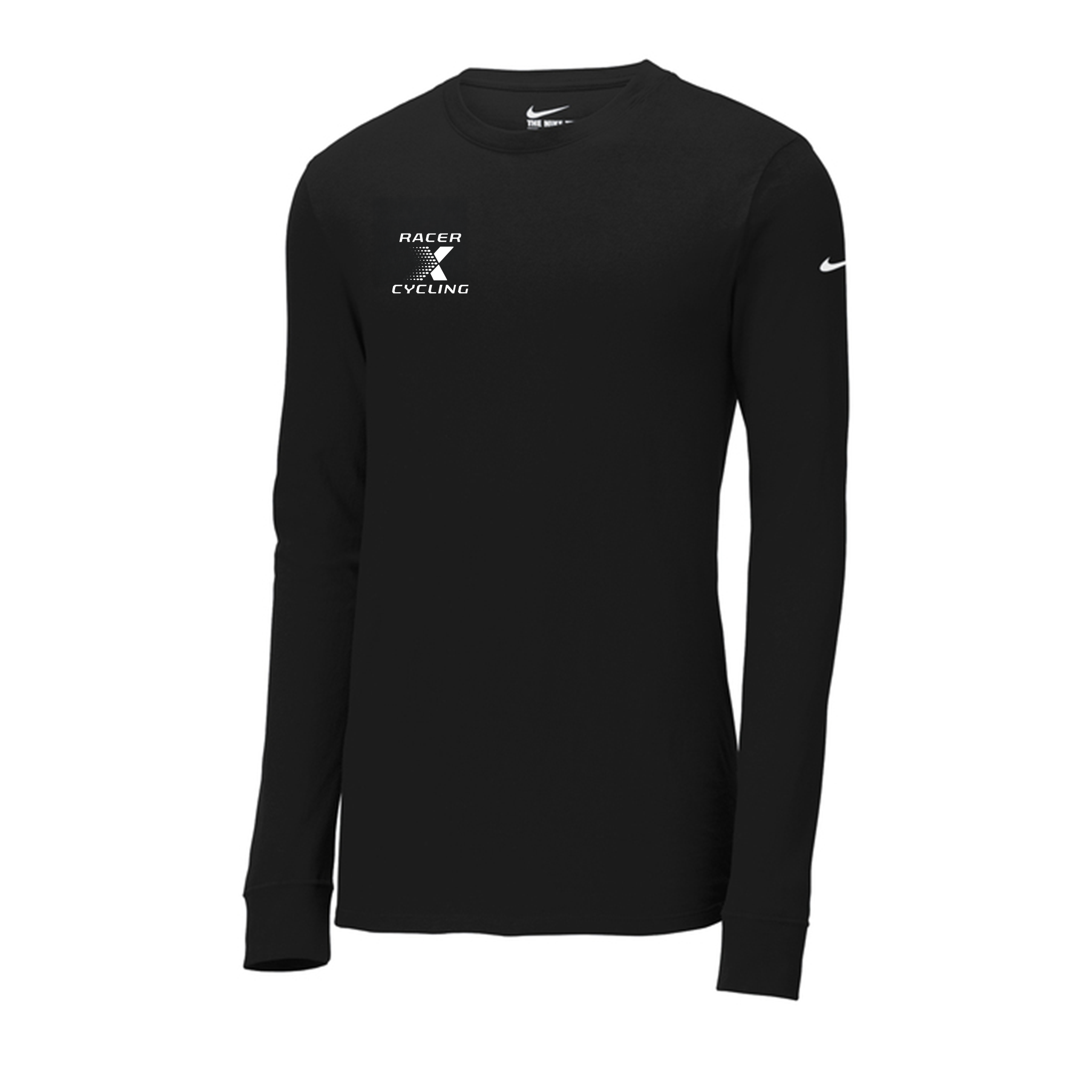 Nike | Men's Nike Dri-FIT Cotton/Poly Long Sleeve Tee (Racer X Cycling)