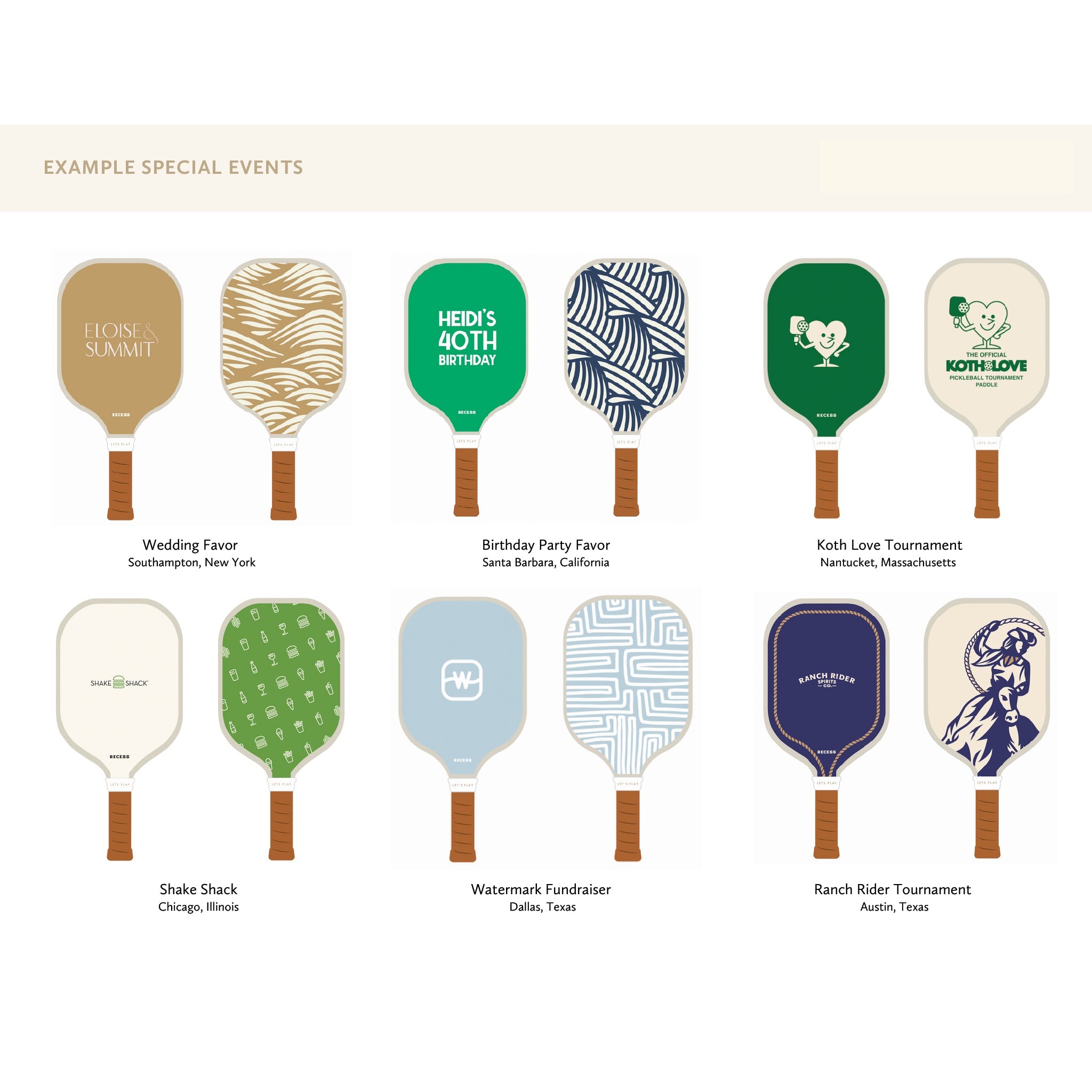 Recess Pickleball | Classic Pickleball Paddles