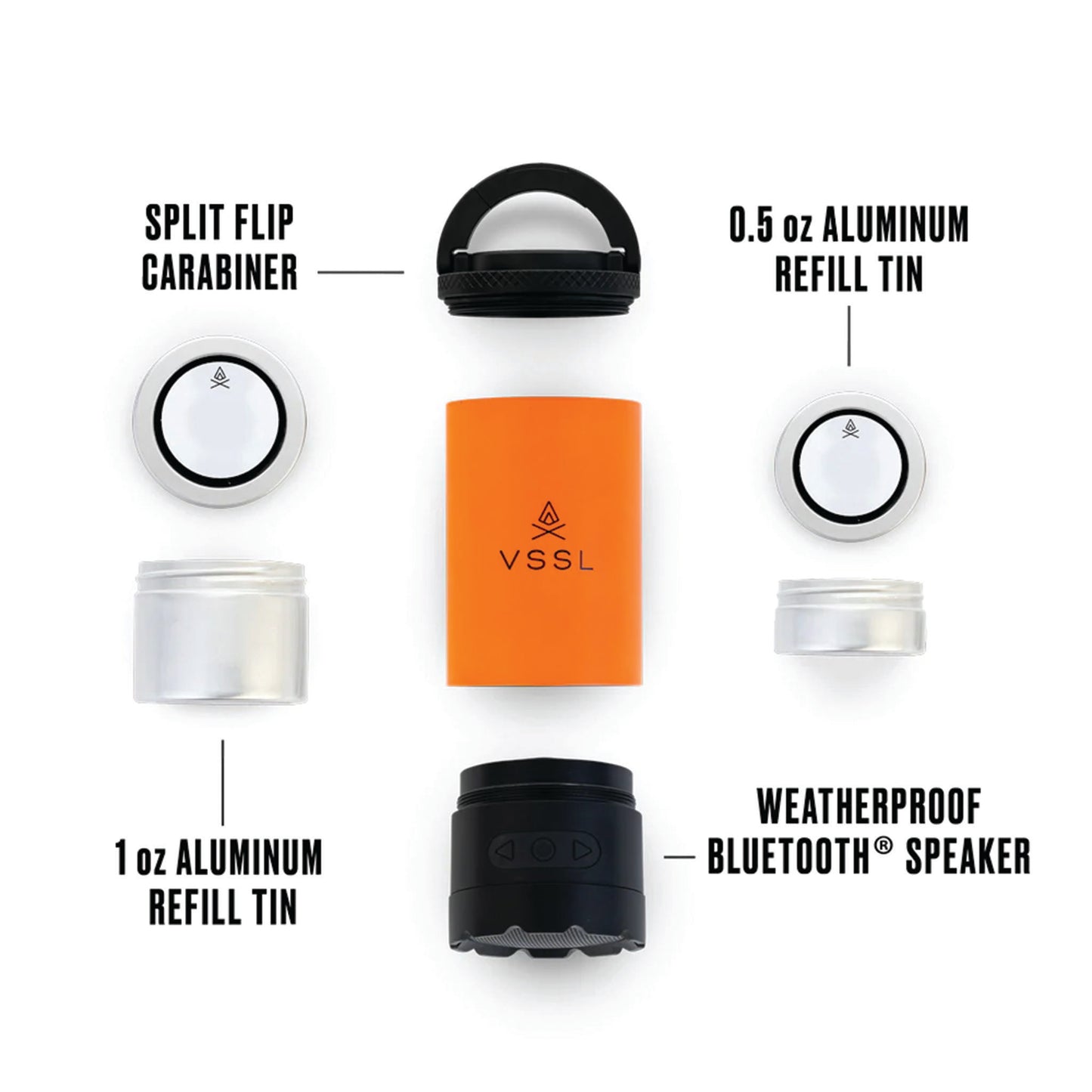 VSSL | Mini Stash Speaker