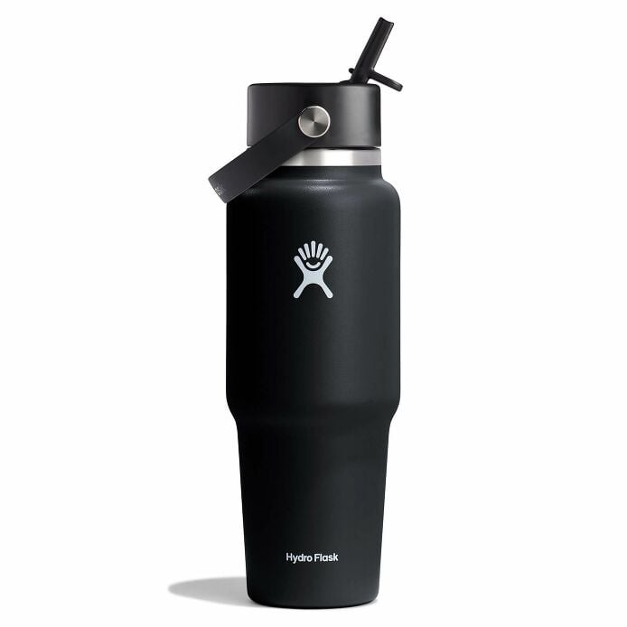 Hydro Flask | 32 oz Wide Mouth Travel Bottle with Flex Straw Cap
