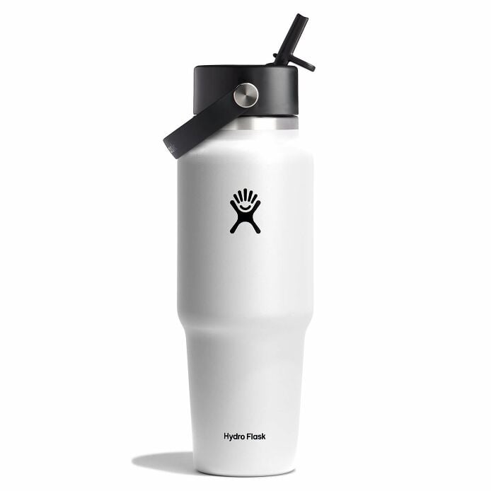 Hydro Flask | 32 oz Wide Mouth Travel Bottle with Flex Straw Cap
