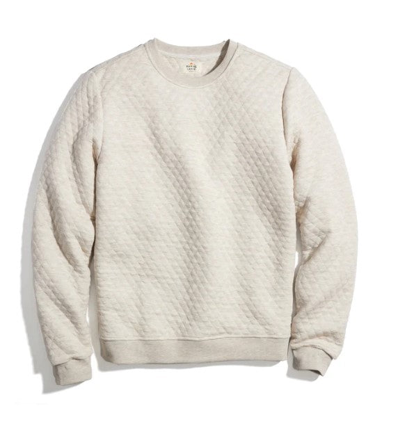 MARINE LAYER MEN'S CORBET QUILTED PULLOVER