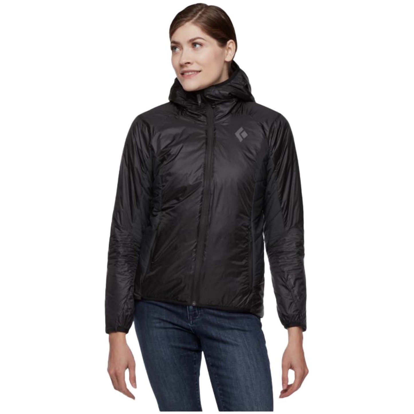 BLACK DIAMOND VISION HYBRID HOODY - WOMEN'S
