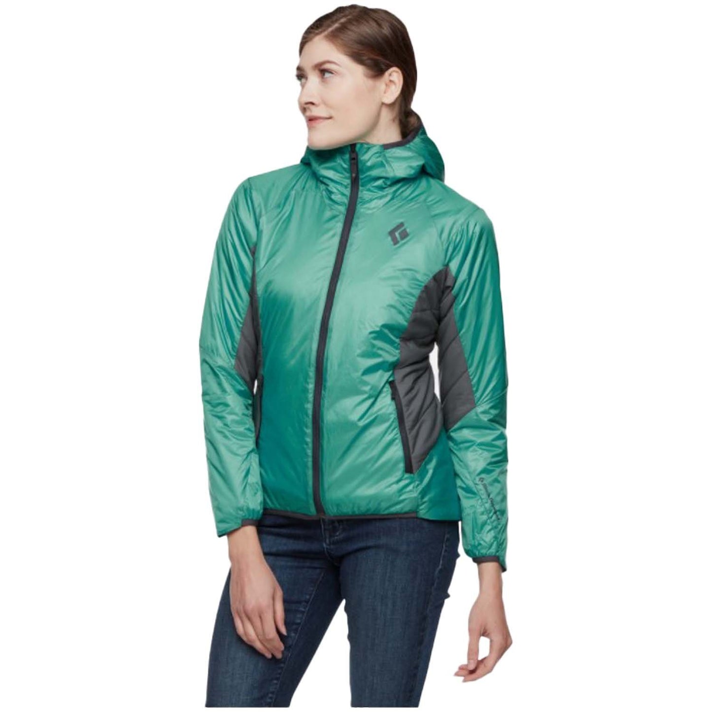 BLACK DIAMOND VISION HYBRID HOODY - WOMEN'S
