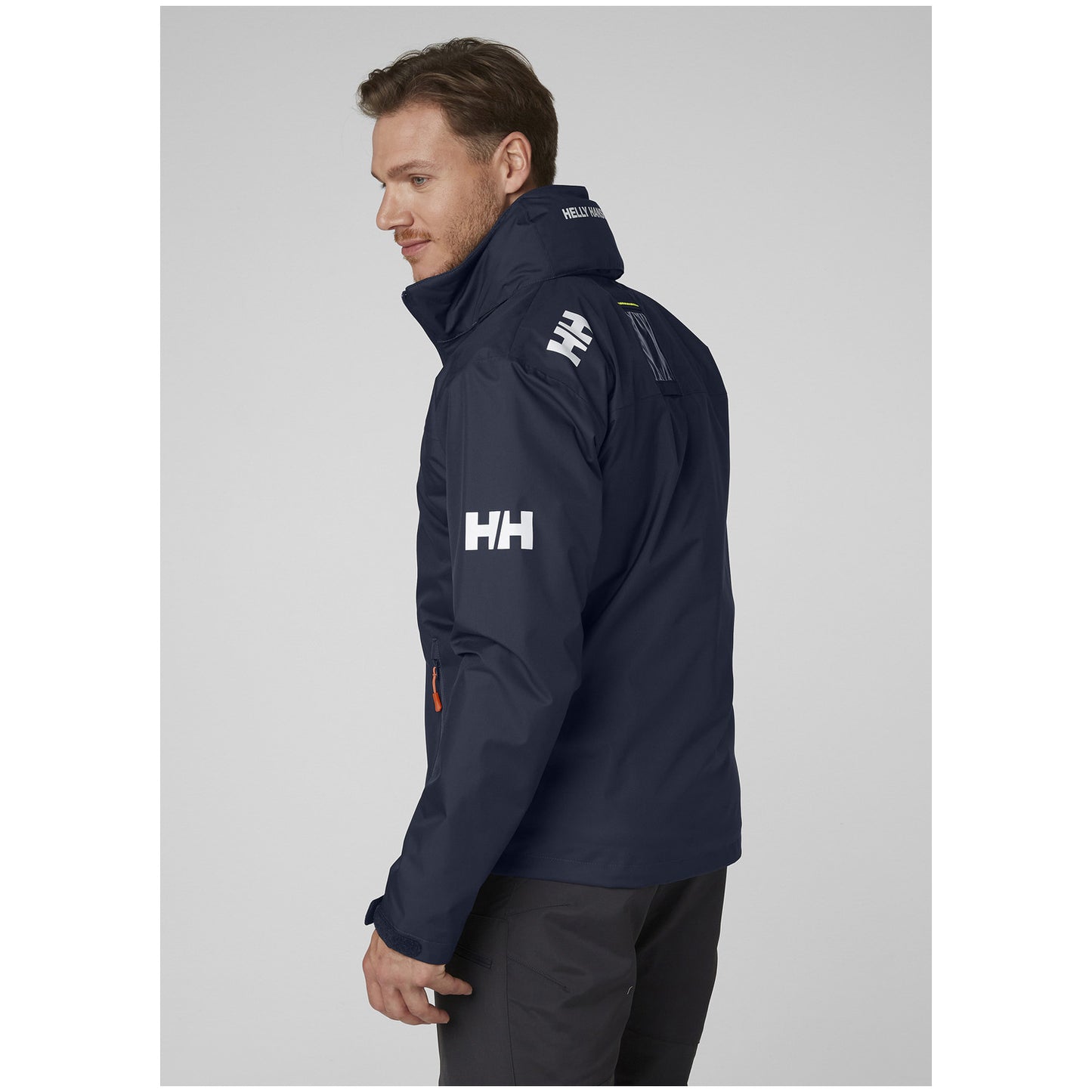 HELLY HANSEN MEN'S HOODED CREW JACKET