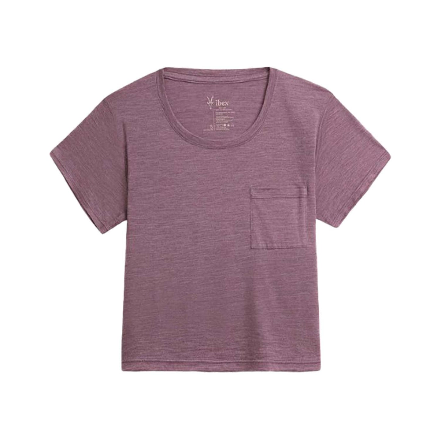 IBEX WOMEN'S MERINO TENCEL POCKET SHORT SLEEVE TEE