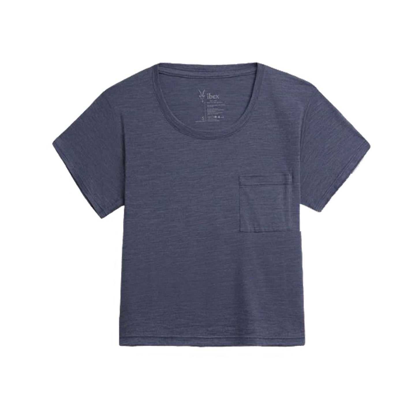 IBEX WOMEN'S MERINO TENCEL POCKET SHORT SLEEVE TEE