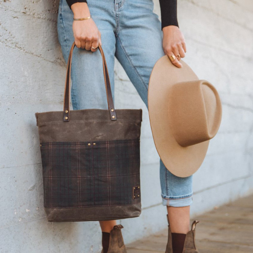RED HOUSE VERMONT POCKET TOTE