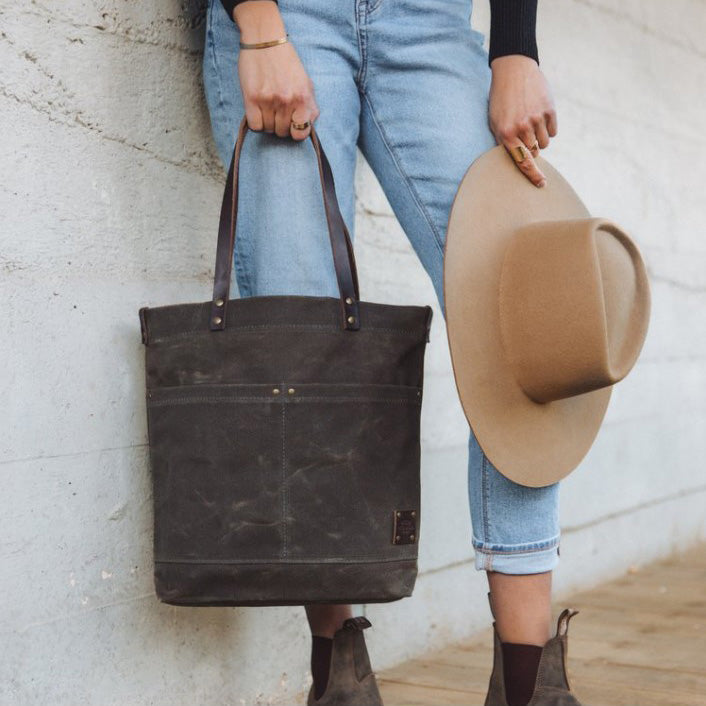 RED HOUSE VERMONT POCKET TOTE