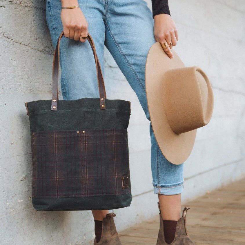 RED HOUSE VERMONT POCKET TOTE