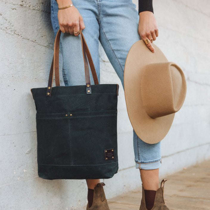 RED HOUSE VERMONT POCKET TOTE